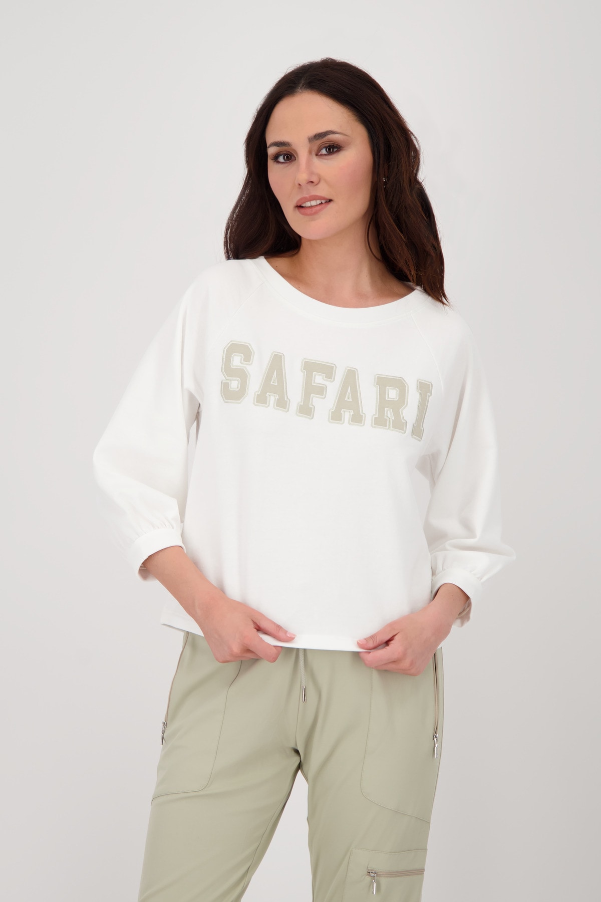 Monari Sweatshirt "Sweatshirt Safari", Mit Rundhalsausschnitt günstig online kaufen
