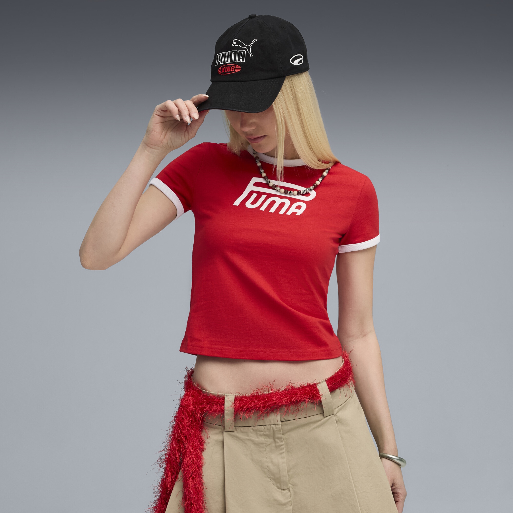 PUMA T-Shirt »FUTURE.PUMA.ARCHIVE Graphic Slim T-Shirt Damen«