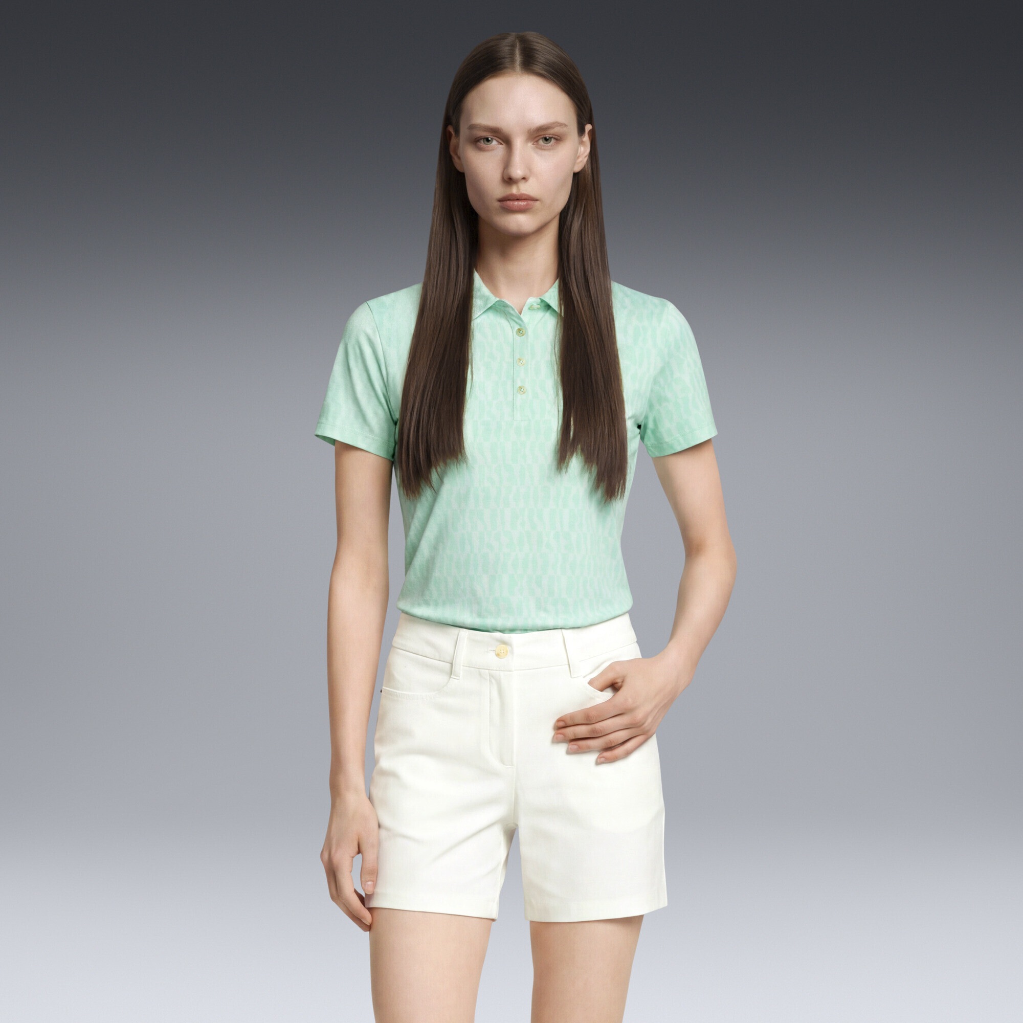 PUMA Poloshirt »CLOUDSPUN Wavey Polo Damen«