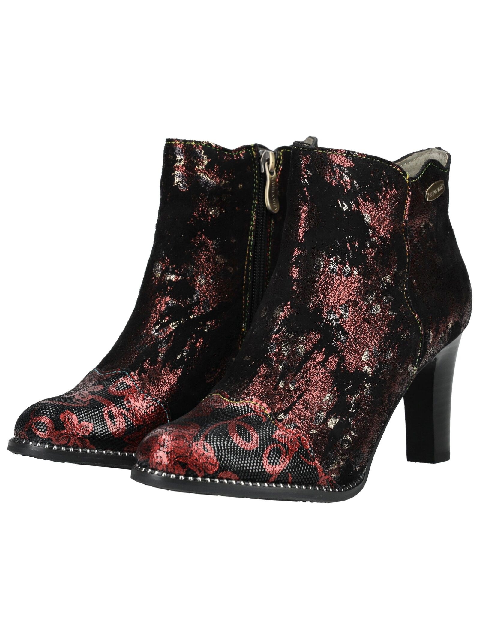 LAURA VITA High-Heel-Stiefelette »LAURA VITA Stiefelette Leder«