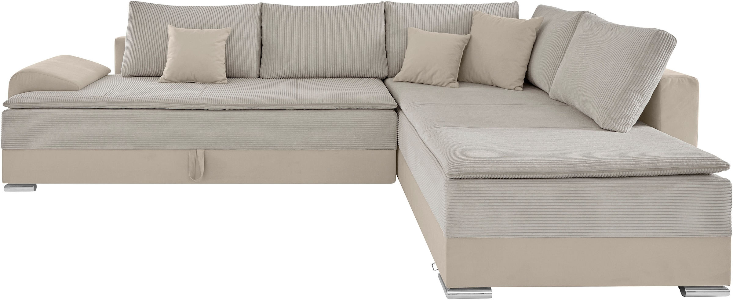 Home affaire Ecksofa "Night & Day L-Form, B: 324 cm, mit Dauer-Schlaffunkti günstig online kaufen