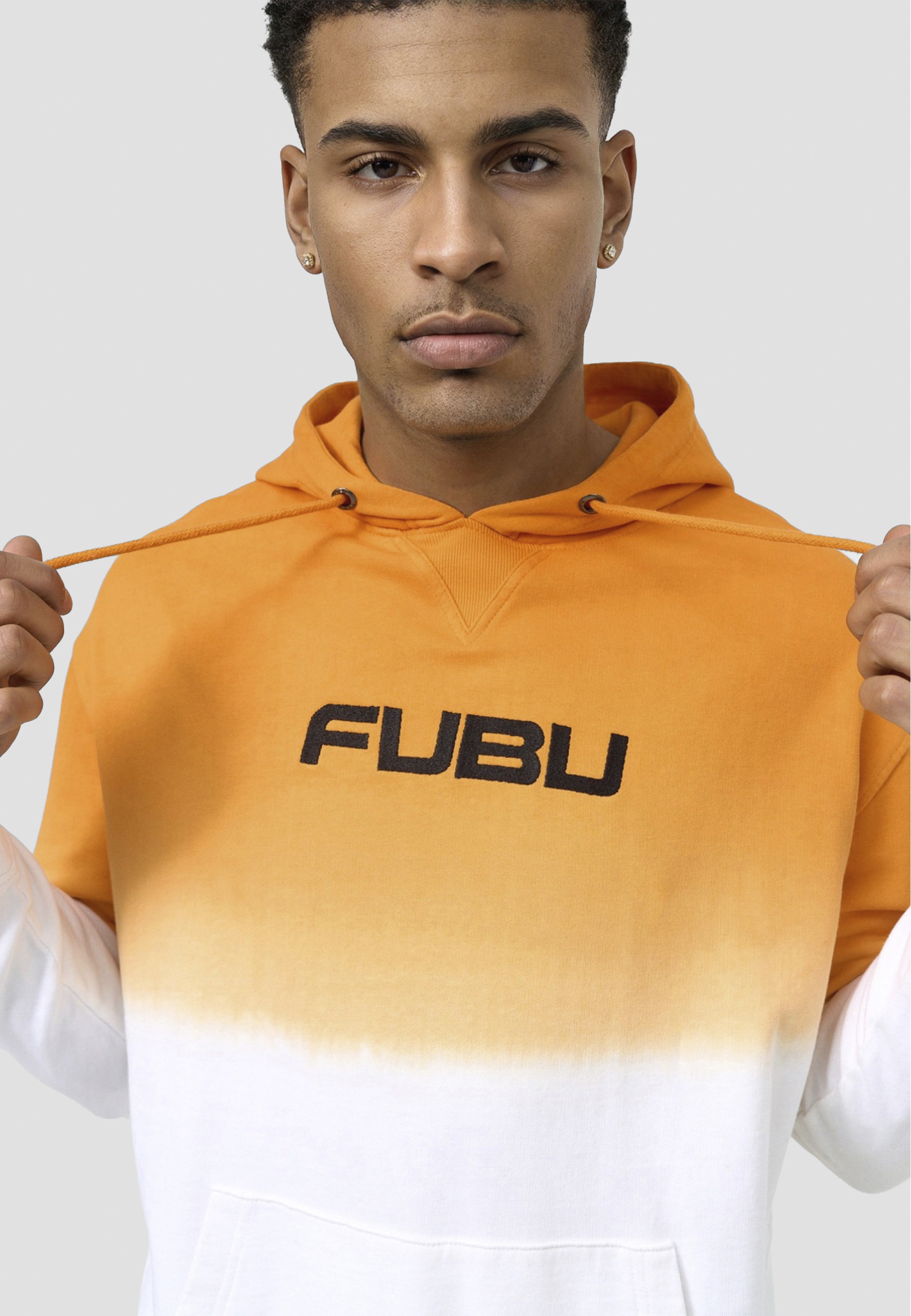 Fubu Kapuzensweatshirt »Fubu Herren FM213-003-1 Corporate Hooded Sweatshirt Gradient«, 1 Stk.
