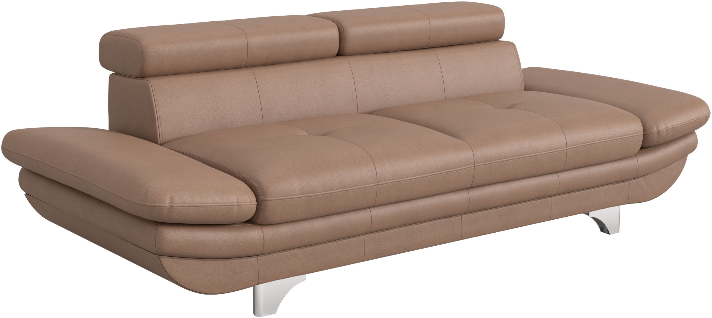 COTTA 3-Sitzer »Enterprise«, Big-Sofa, mit Armteilverstellung & Kopfteilverstellung