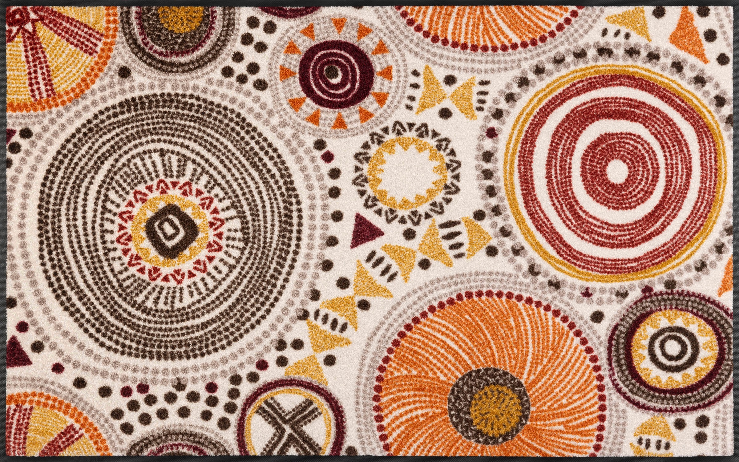 Thumbnail - wash+dry by Kleen-Tex Teppich "Boho Style" rechteckig 7 mm Höhe In- und Outdoor geeignet, waschbar, Wohnzimmer