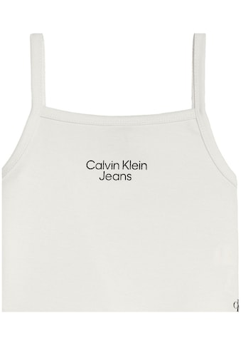 Calvin Klein Jeans Spaghettitop »STACKED LOGO PUNTO STRAP TOP« kaufen