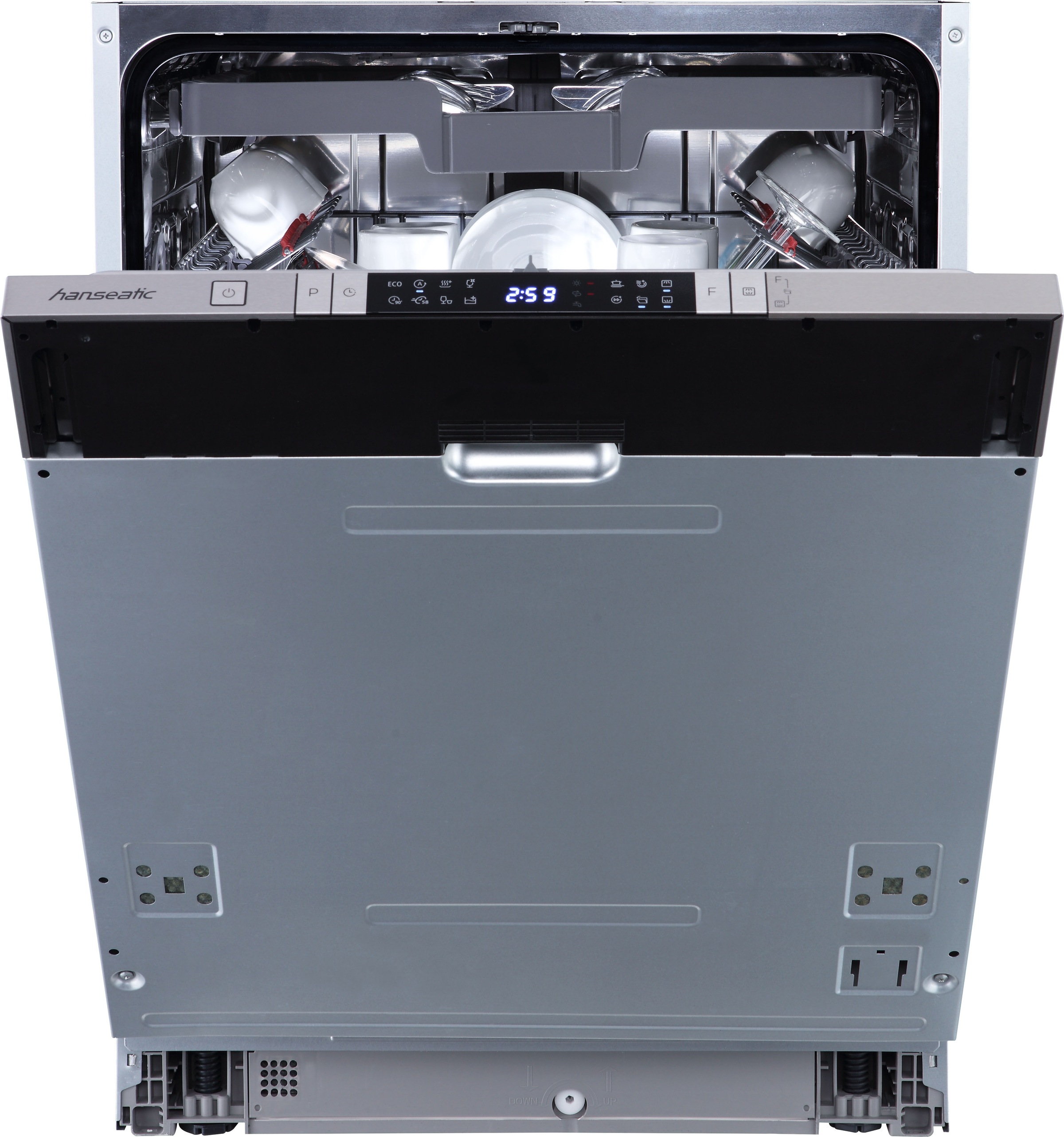 Hanseatic vollintegrierbarer Geschirrspüler "HGVI6082A147913DS" 14 Maßgedec günstig online kaufen