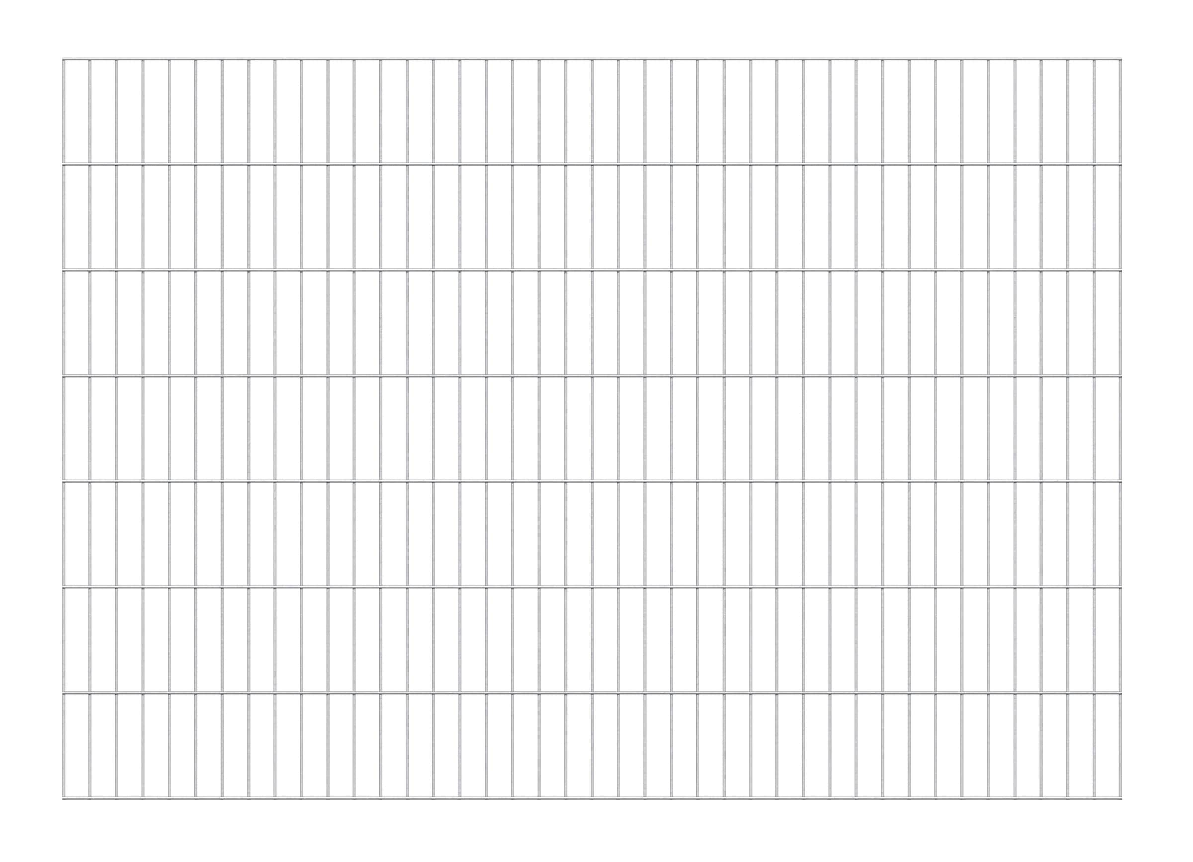 Doppelstabmattenzaun »Doppelstab-Gittermatte 6/5/6«, LxH: 200x140 cm