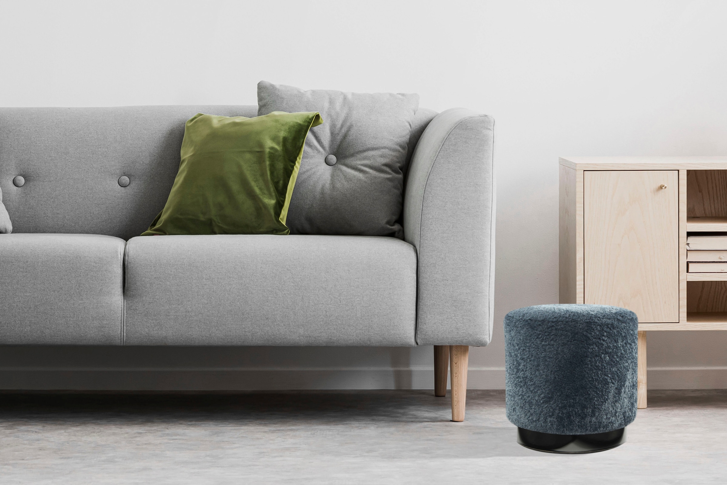 Kayoom Sitzhocker "Hocker Gipsy 425, stilvoller Sitzhocker,runde Form, stil günstig online kaufen