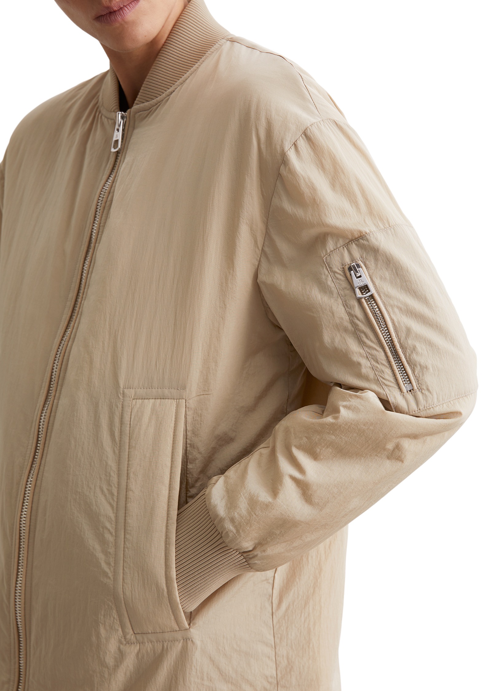 Marc O'Polo Kurzmantel »aus Crinkle-Nylon«