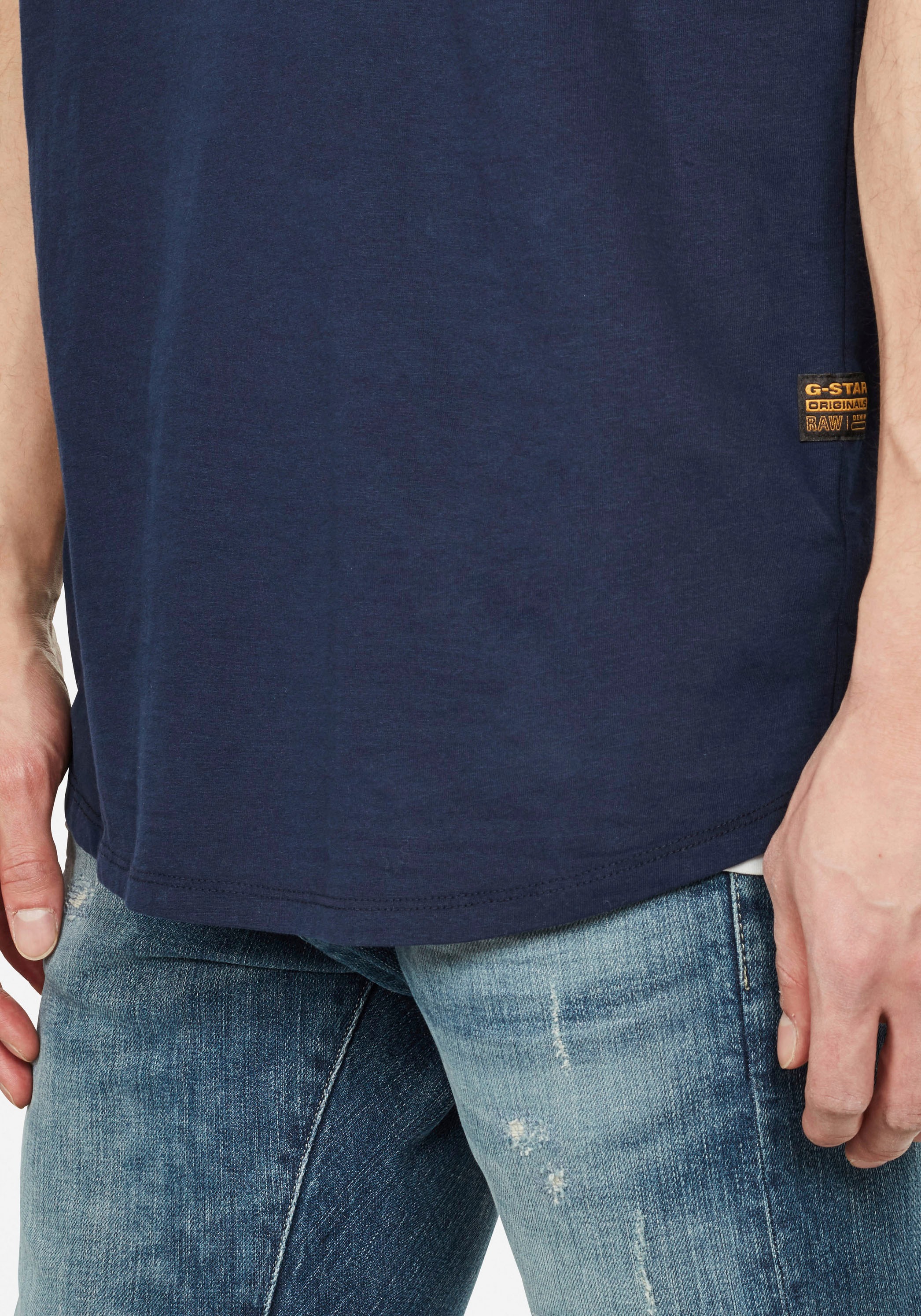 G-STAR T-Shirt »Lash«, mit kleinem Logo Stitching