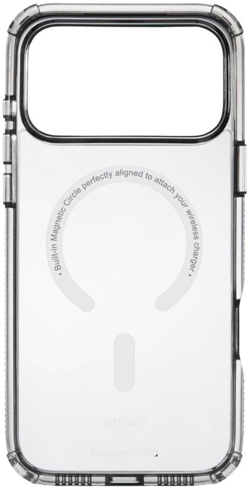 Hama Smartphone-Hülle »Handyhülle für iPhone 17 Pro Max/18 Pro Max (für MagSafe, stoßfest)« D3O-Technologie, Fallschutz bis 3,5 m, Kratzschutz, magnetisch