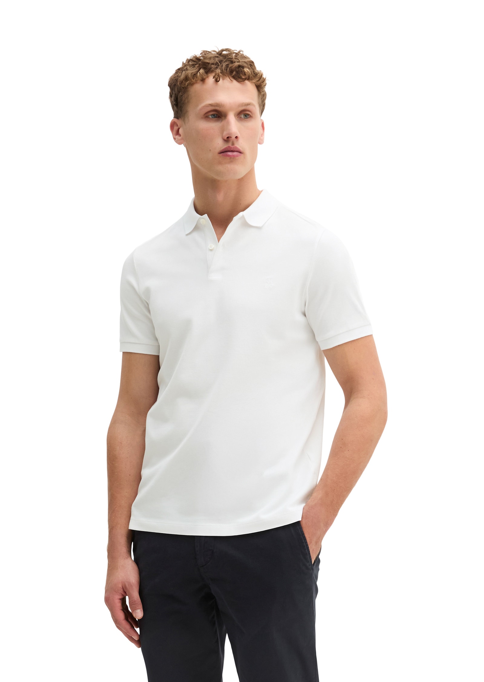 Marc OPolo Poloshirt "aus Organic Cotton-Stretch" günstig online kaufen