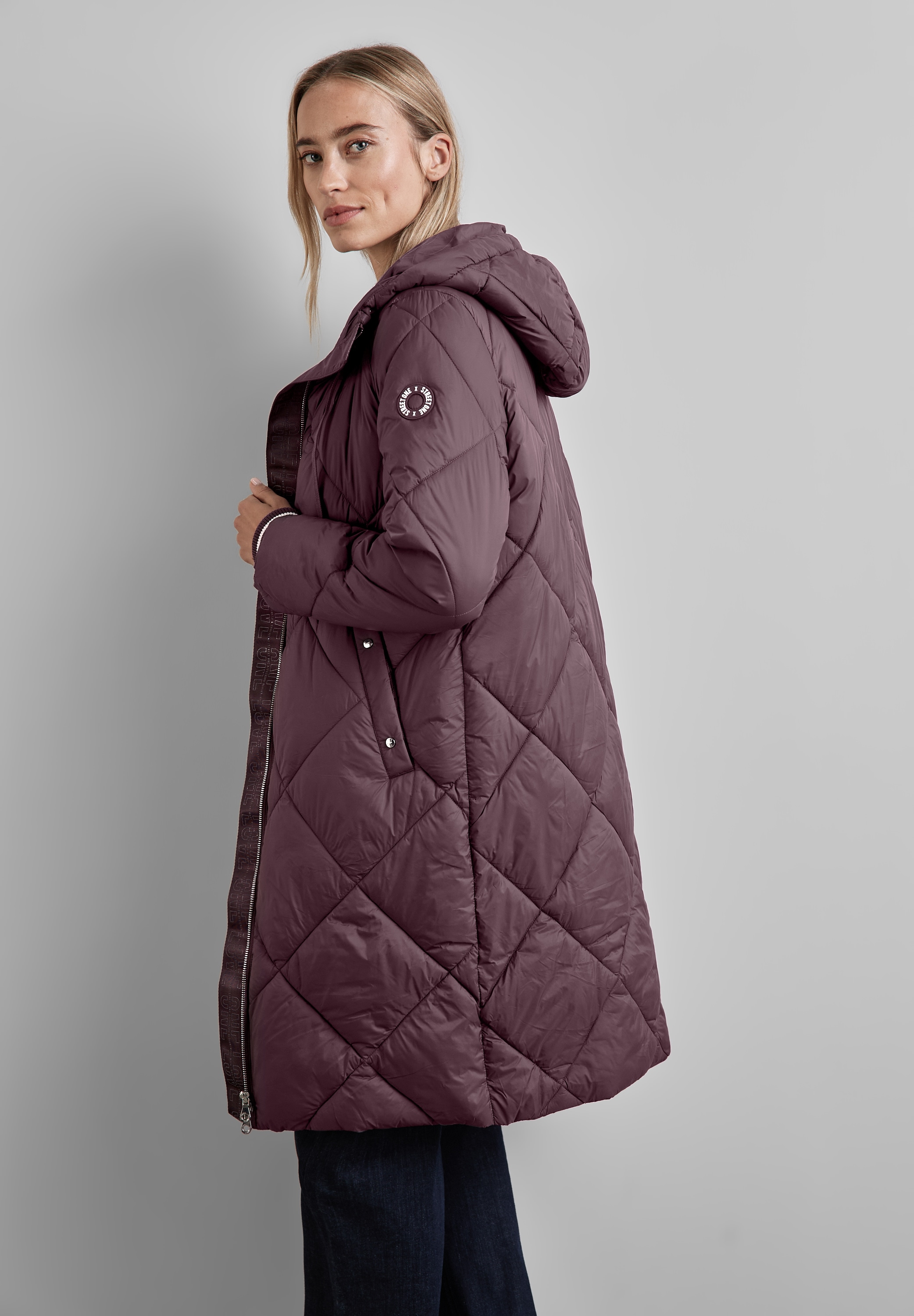 STREET ONE Steppjacke, mit Kapuze, mit Kapuze