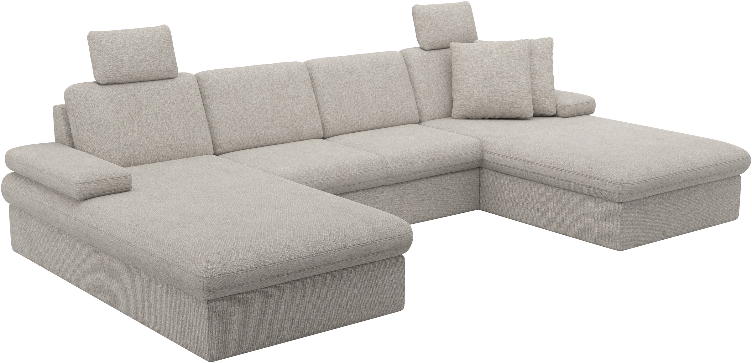 sit&more Wohnlandschaft »Moreno«, mit Armteilverstellung,wahlweise mit Bettfunktion