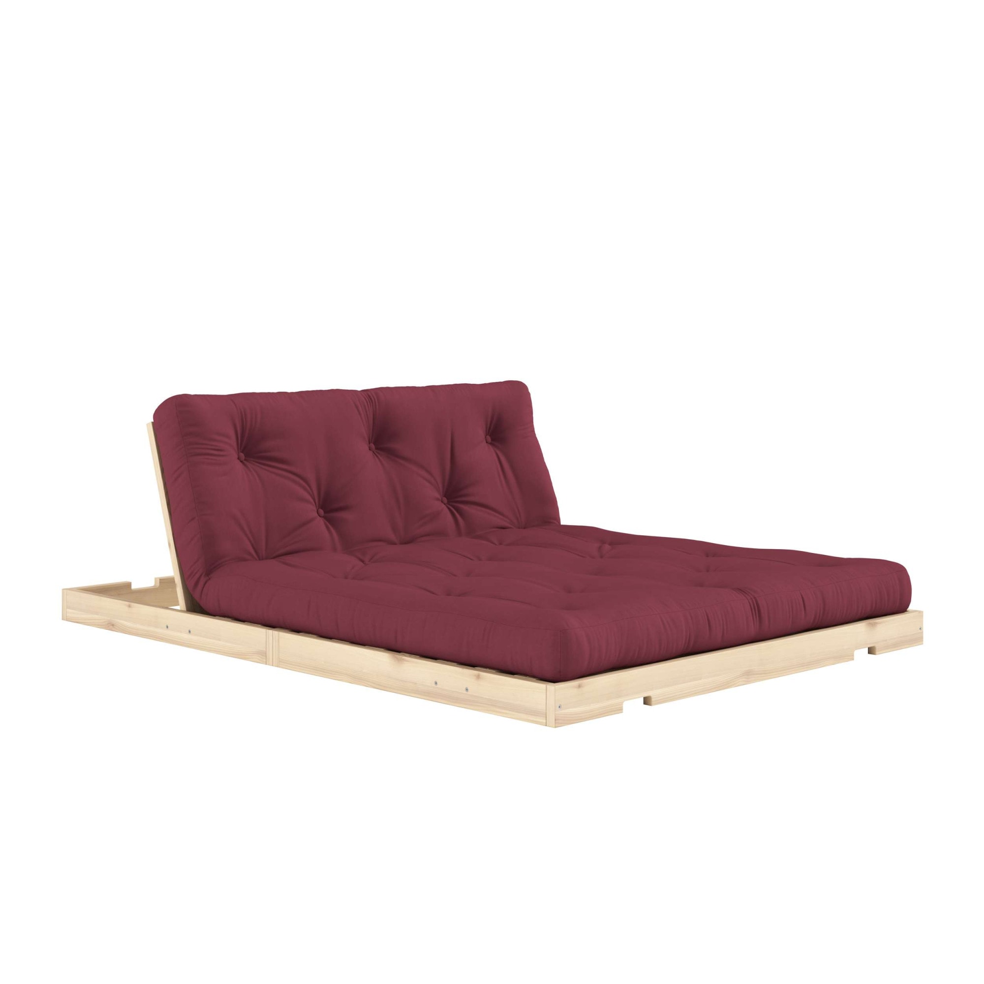 Karup Design Schlafsofa »Flip Sofabed, Made in Europe, mehrere Farben, vielseitig einsetzbar«, (B/H/T Sofa: ca 145 x 83 x 98,5 cm, Bett: ca 145 x 21 x 200 cm), inkl. handgefertigte Futonmatratze, FSC®-zertifiziertes Massivholz