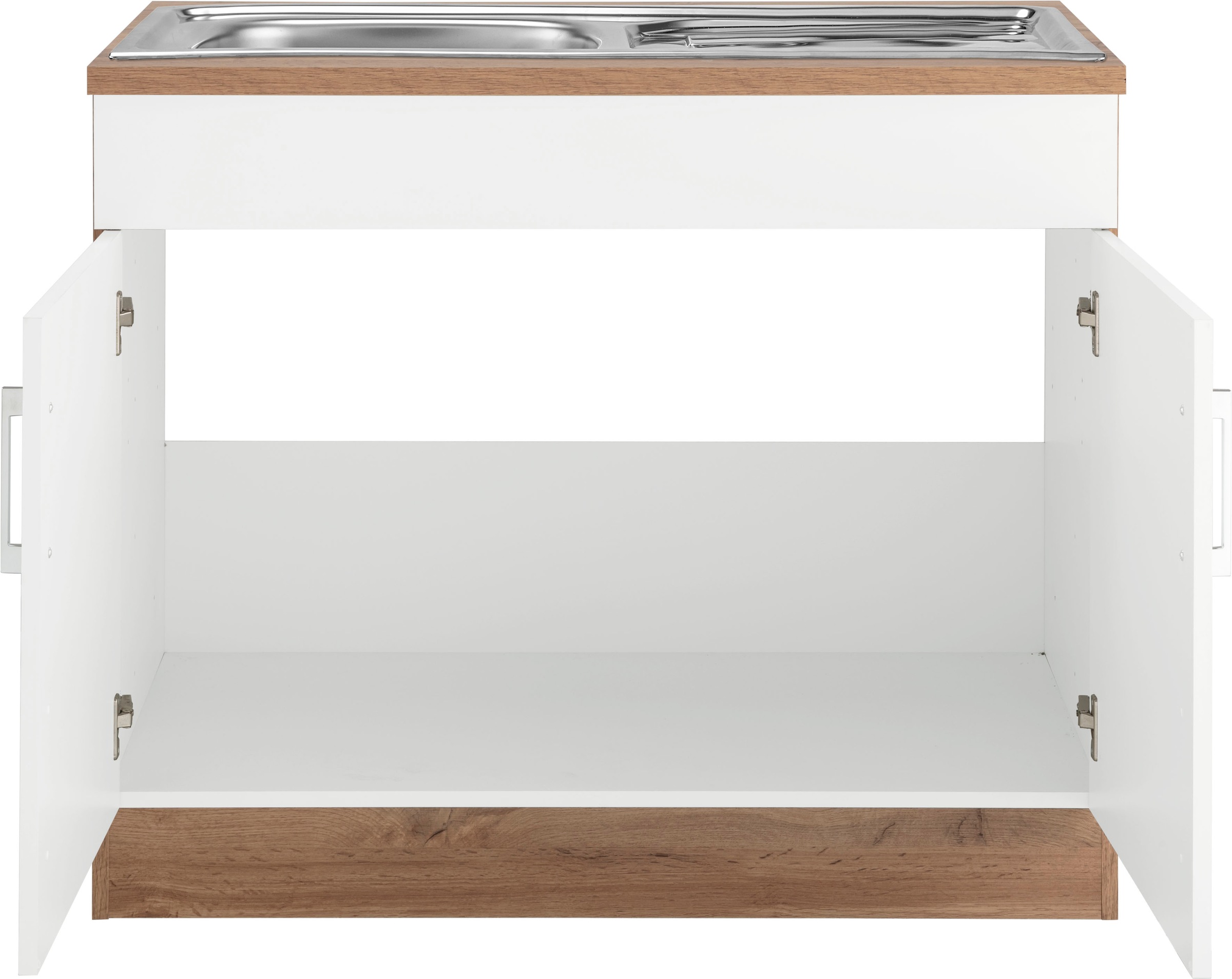 Thumbnail - KOCHSTATION Spülenschrank "KS-Colmar" 100 cm, mit Metallgriff