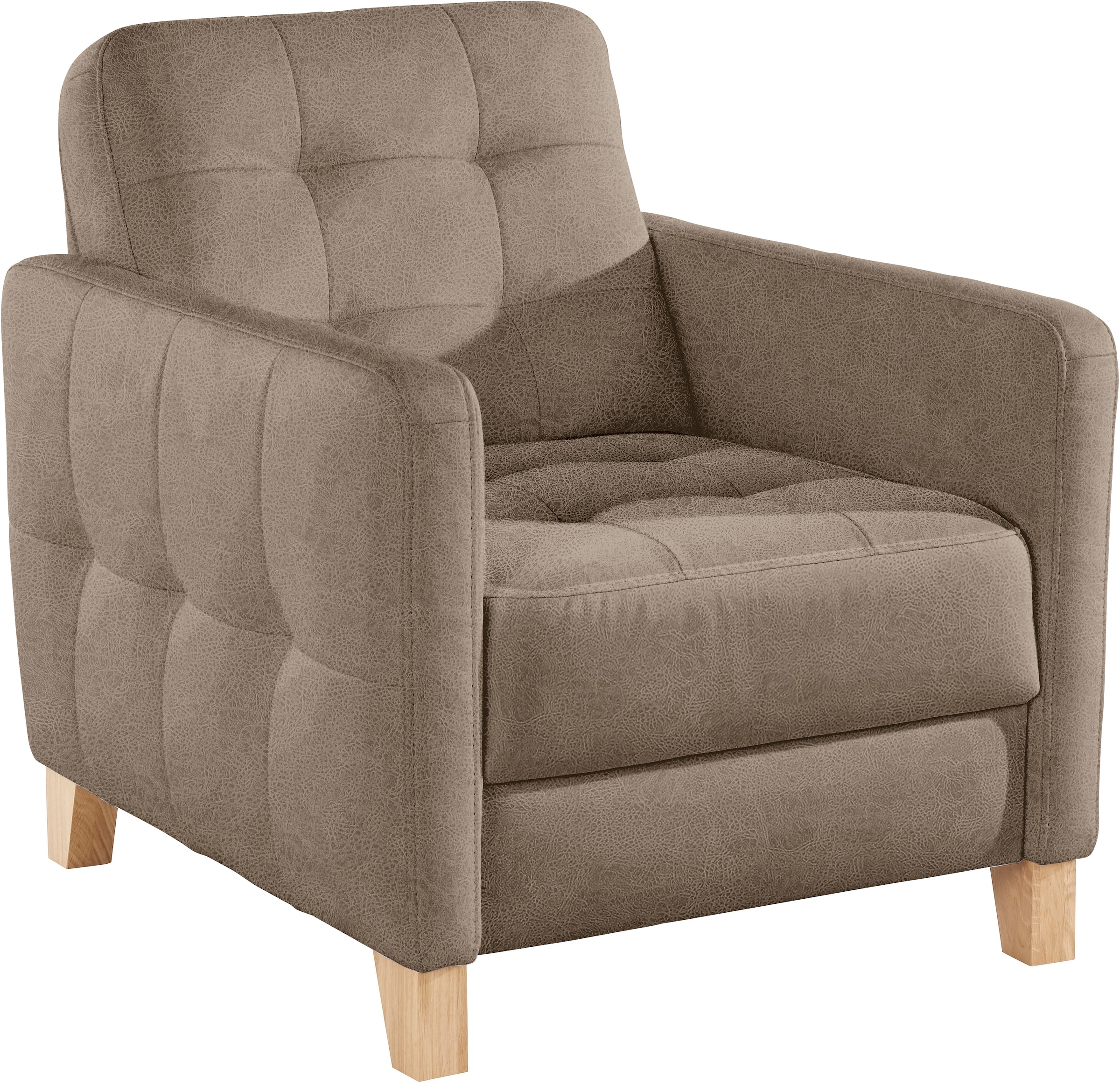 exxpo - sofa fashion Sessel »Elio Loungesessel aufwendige D...