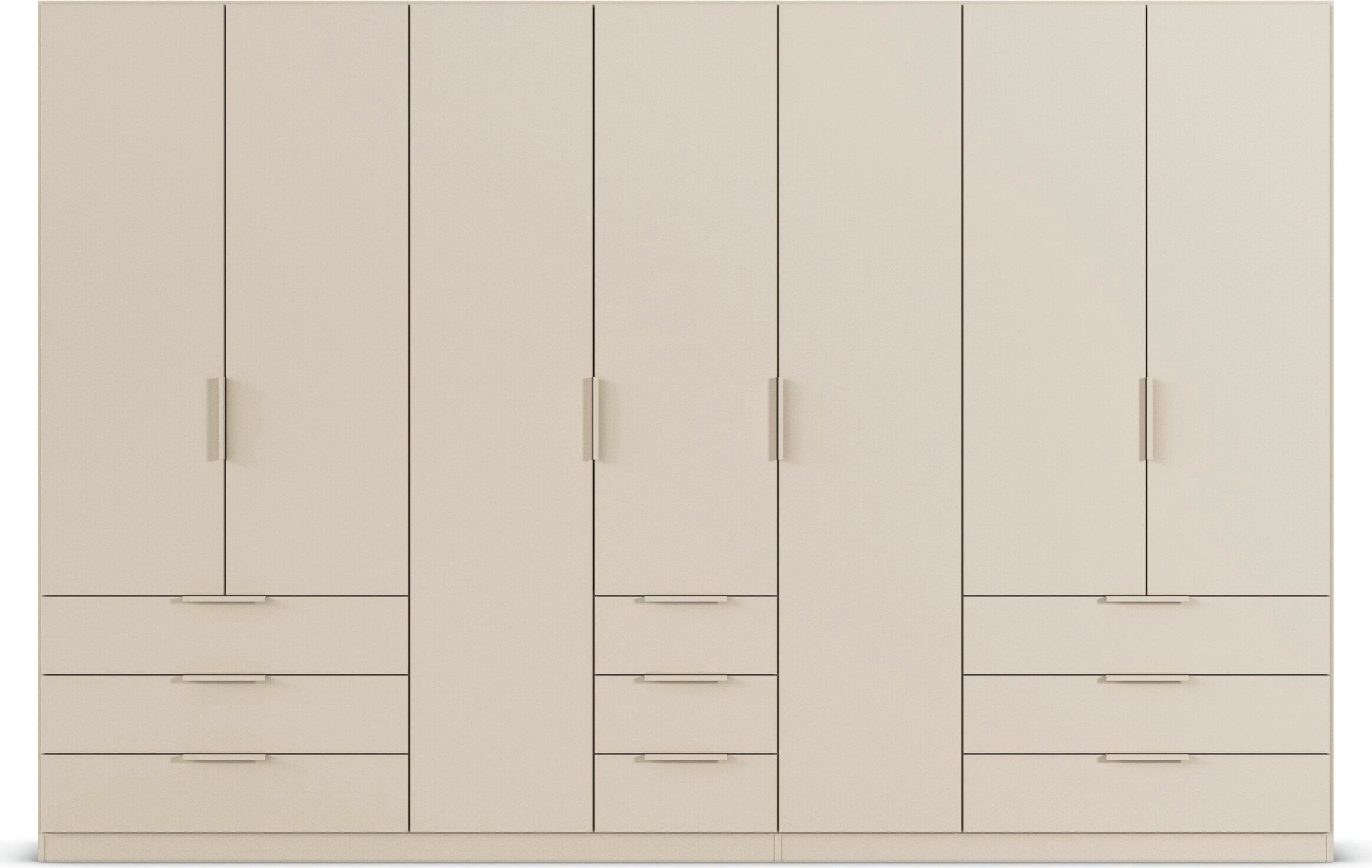 OTTO home Kleiderschrank »Mehrzweckschrank Schrank Schlafzimmer Garderobe Mietswohnung XEELINA« Mehr Flexibilität durch variable Schubladenanordnung MADE IN GERMANY