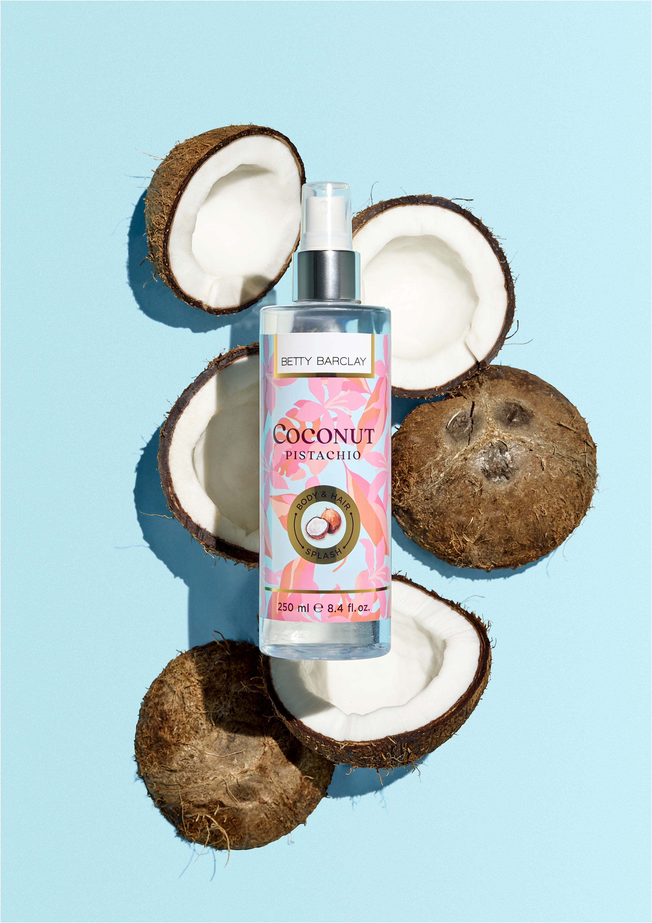 Betty Barclay Körperspray »COCONUT & PISTACCIO BODY & HAIR SPLASH« 250 ml