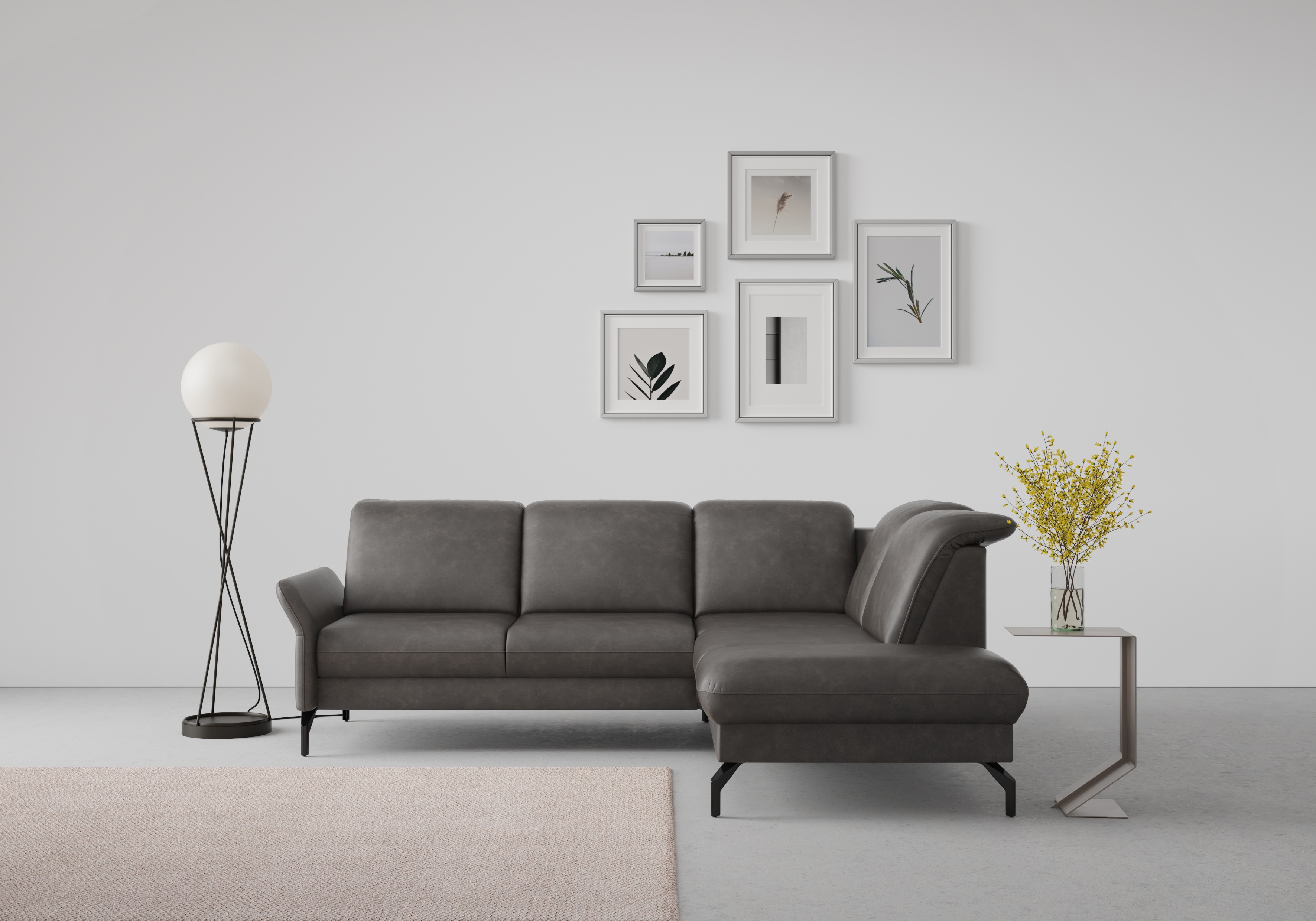 Thumbnail - sit&more Ecksofa "Fashion L-Form", wahlweise mit Kopfteilverstellung und Vorziehsitz, motorisch