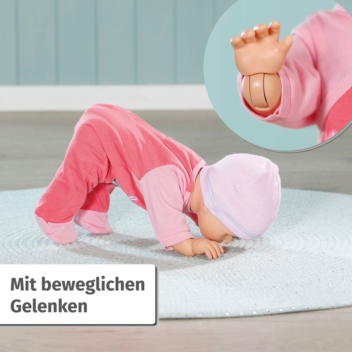 Baby Annabell Babypuppe »Emily Lauf mit mir, 43 cm«, mit Soundfunktion