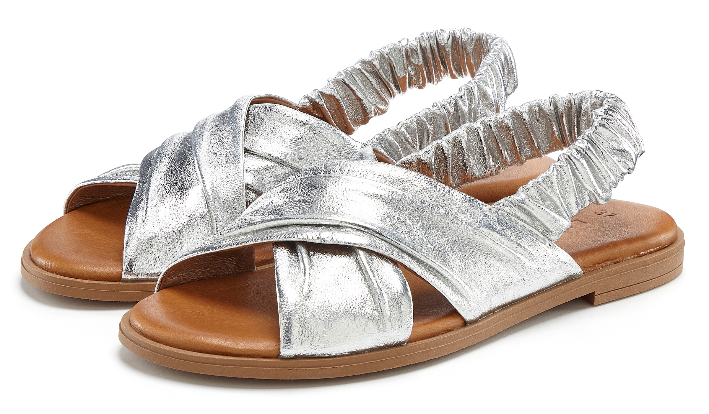 Vivance Sandale "Sandalette, Sommerschuh, offener Schuh, Pantolette", aus L günstig online kaufen