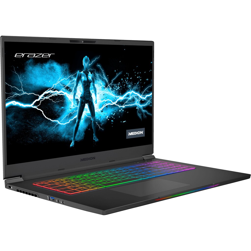 Medion® Notebook »ERAZER® Beast X25«, 43,9 cm, / 17,3 Zoll, AMD, Ryzen 9, GeForce RTX 3080, 1000 GB SSD