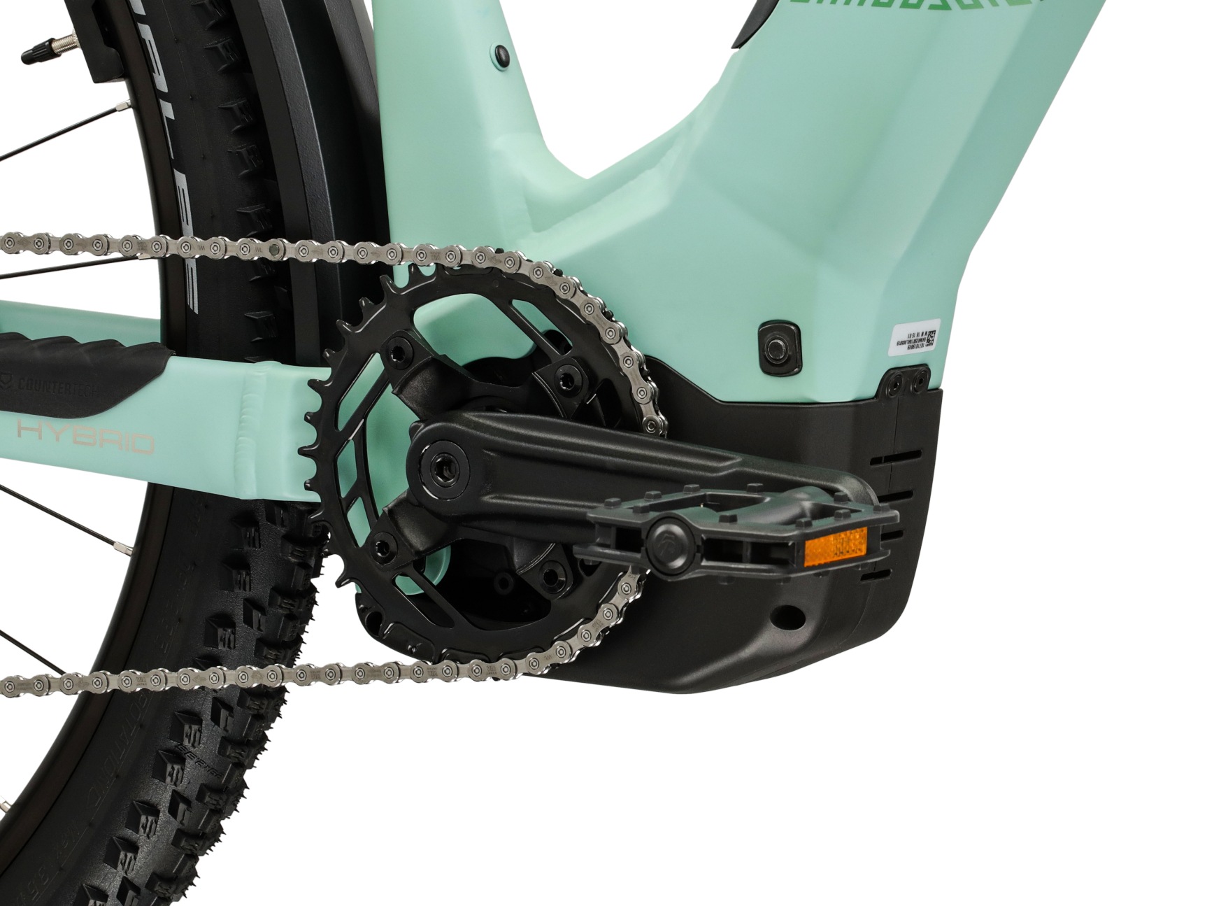 Kross »Influx Hybrid SUV 3.0 21,3Ah / Bosch 800 Wh 27,5" Grün 10 Gänge 2026« 10 Gang Shimano CUES U6000 Schaltwerk Kettenschaltung Mittelmotor 250 W BOSCH PERFORMANCE LINE PX 36 V/250 W, Mittelmotor