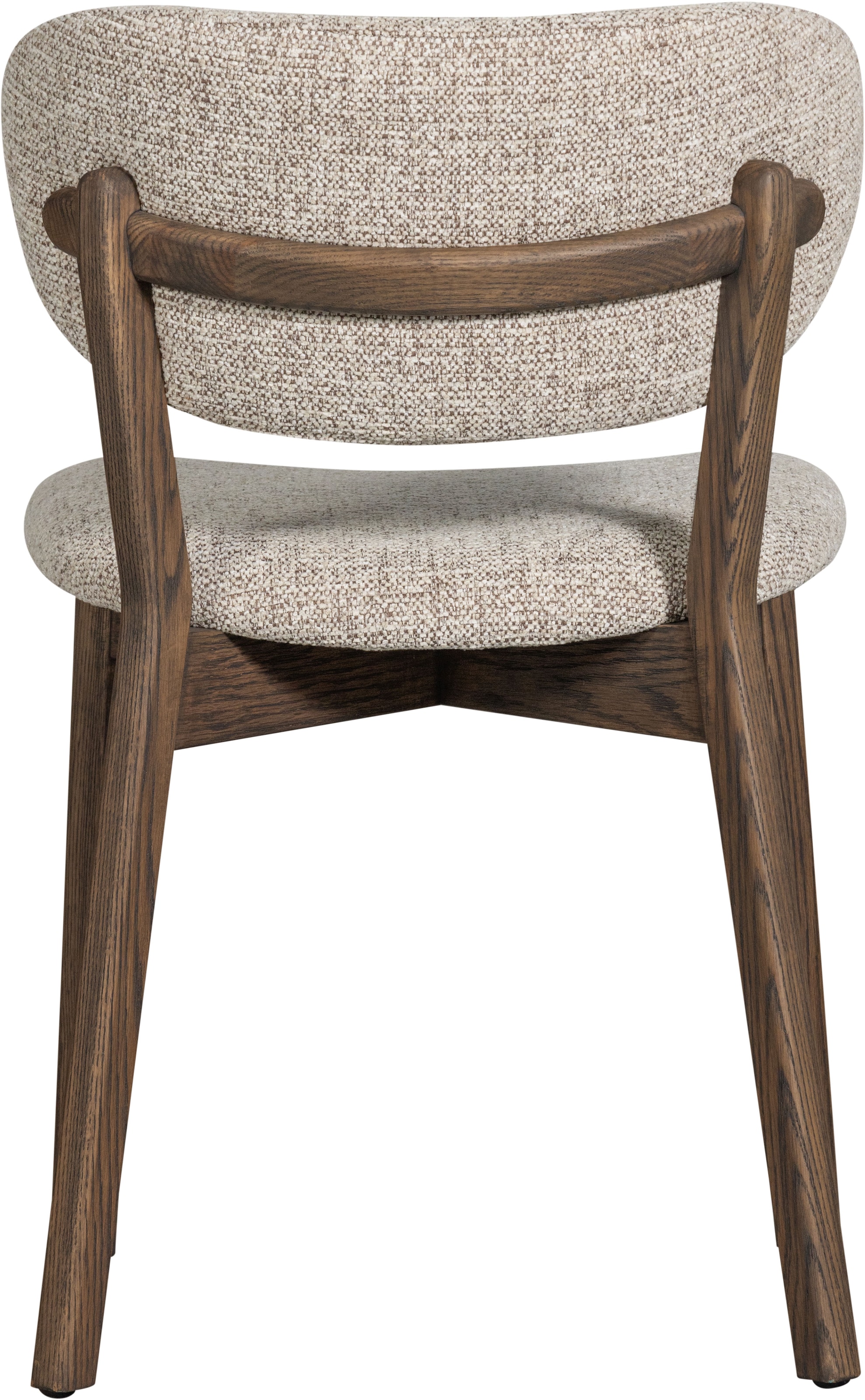 WOOOD Esszimmerstuhl »UDAR ESSZIMMERSTUHL MIT HOLZRAHMEN BRAUN - 2ER SET« (Set) 2 Stk.Der WOOOD Udar Stuhl vereint gewebt, Eiche & modernes Design.