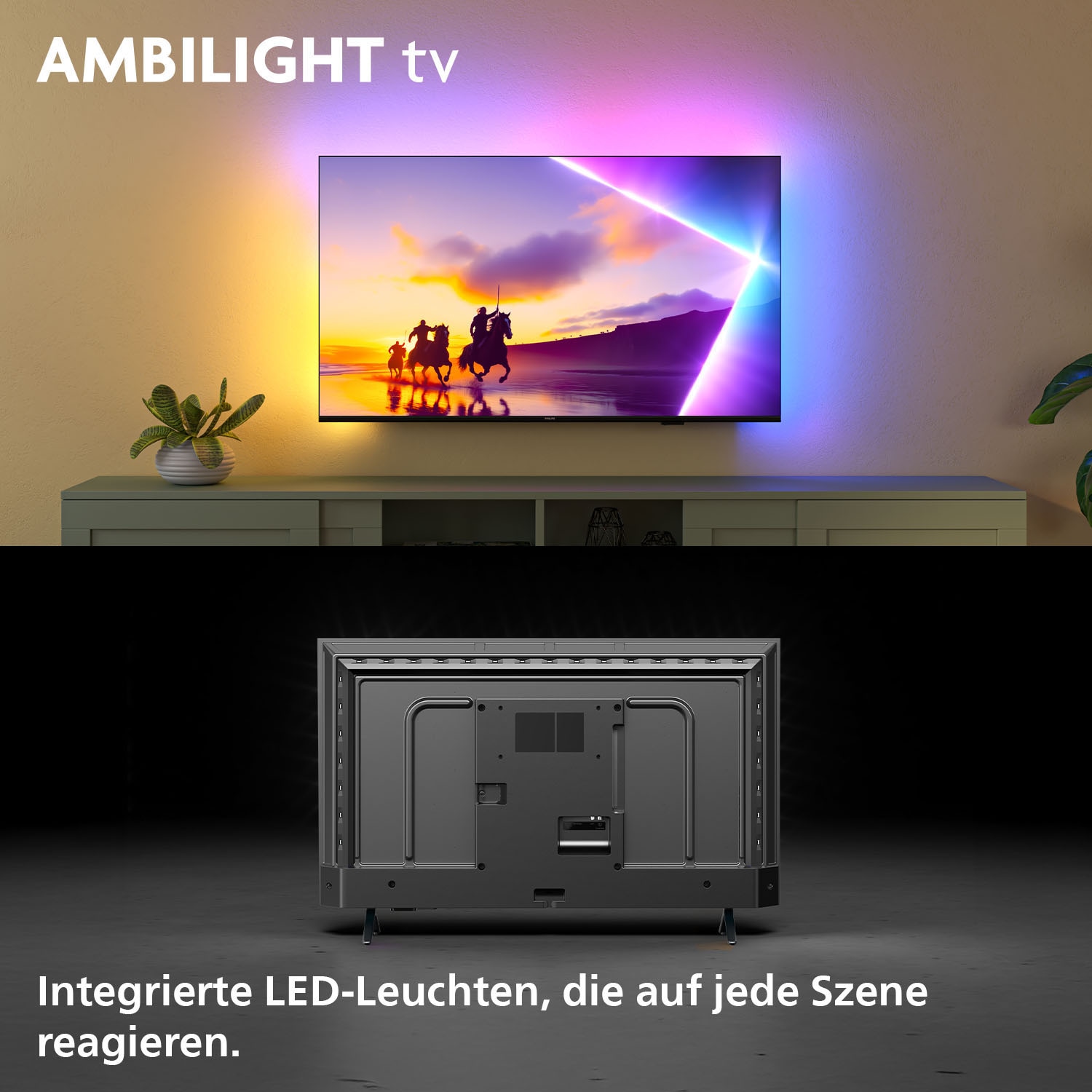 Philips QLED-Fernseher »43PUS8400/12« 108 cm/43 ″ Smart-TV