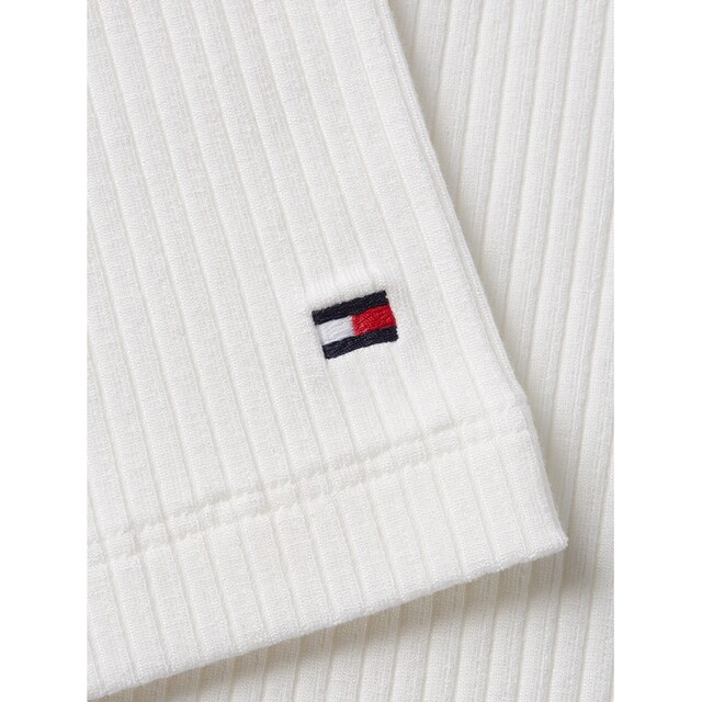 Tommy Hilfiger Langarmshirt »SLIM 5X2 RIB O-NK LS«, in modischer Rippware  für bestellen | BAUR