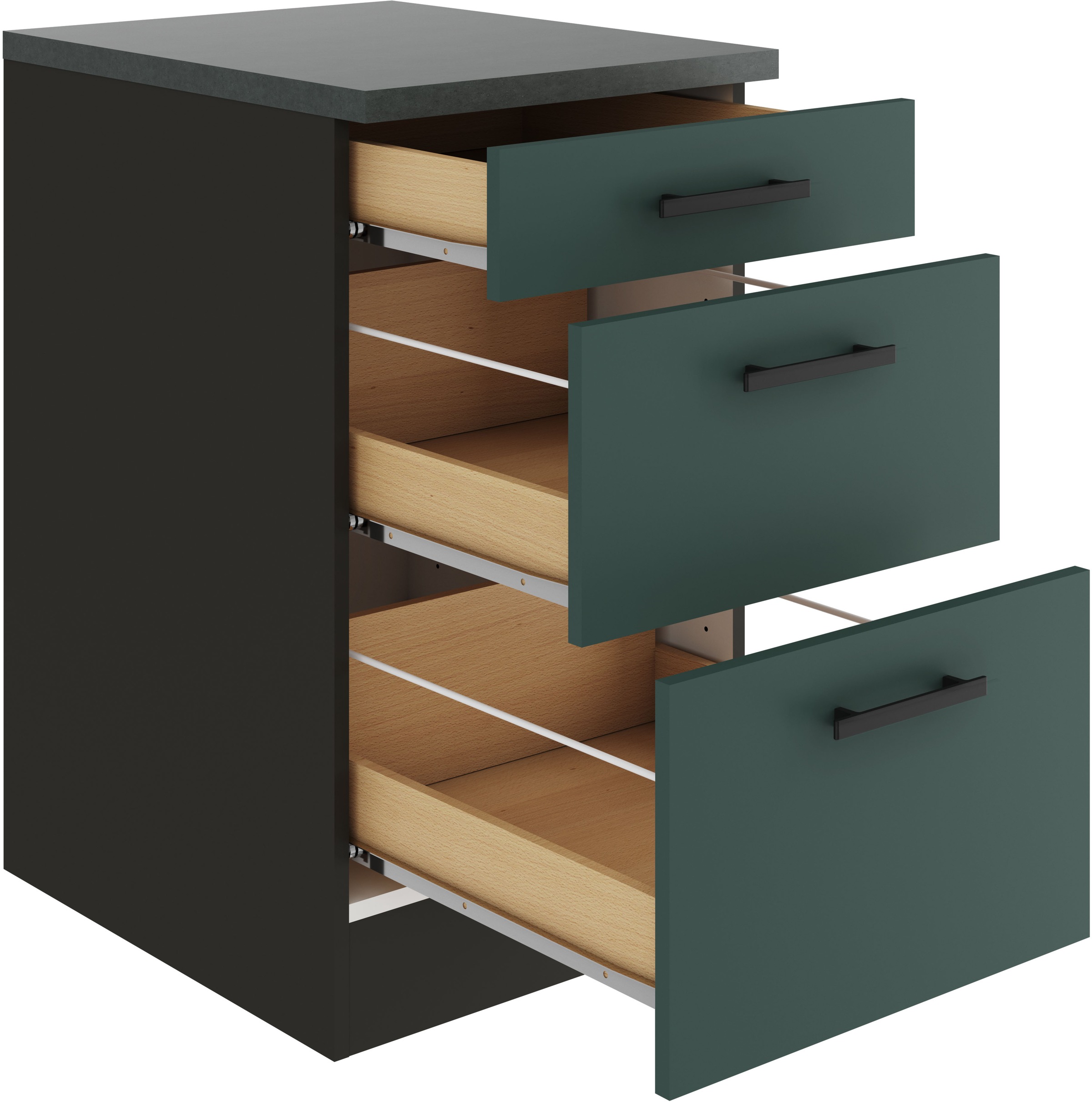 OPTIFIT Unterschrank »Palma«, Breite 50 cm, mit 3 Schubkästen