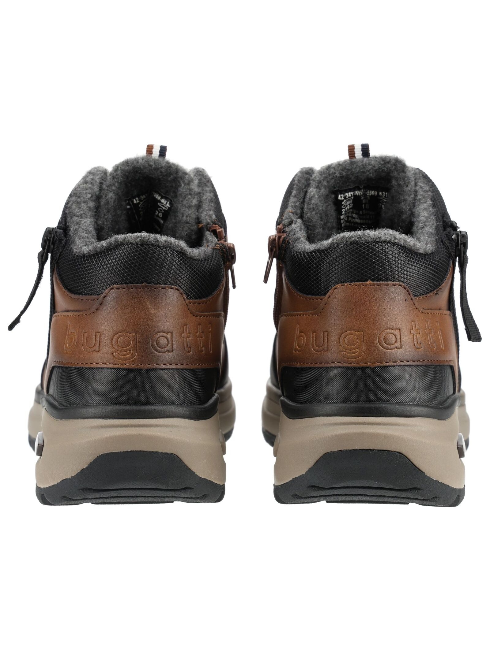 bugatti Schnürstiefelette »bugatti Stiefelette Lederimitat«