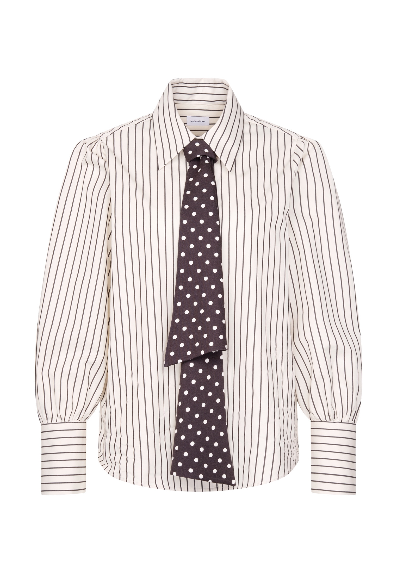 seidensticker Klassische Bluse 1/1 Kragen Geometrische Muster