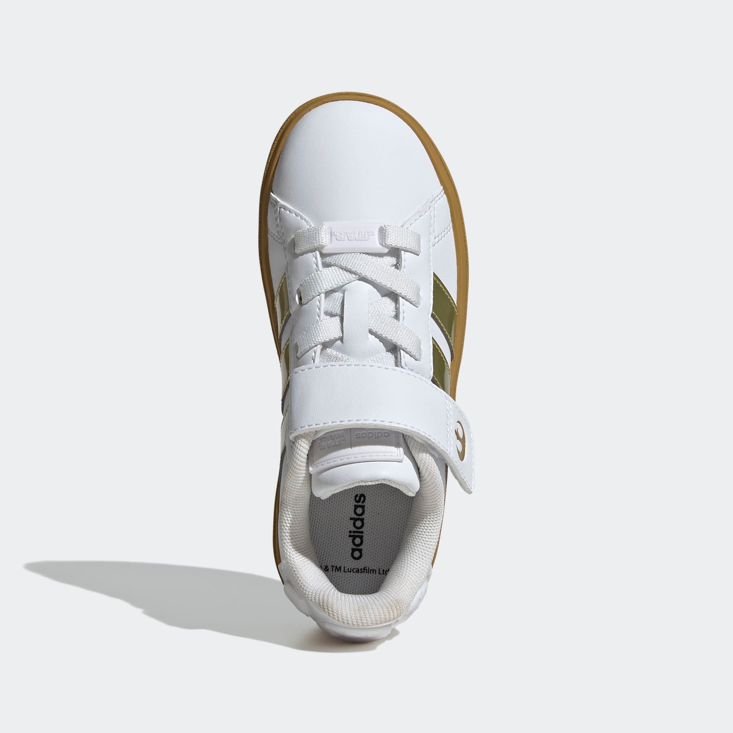 adidas Sportswear Sneaker »ADIDAS X STAR WARS GRAND COURT 2.0«, Design auf den Spuren des adidas Superstar