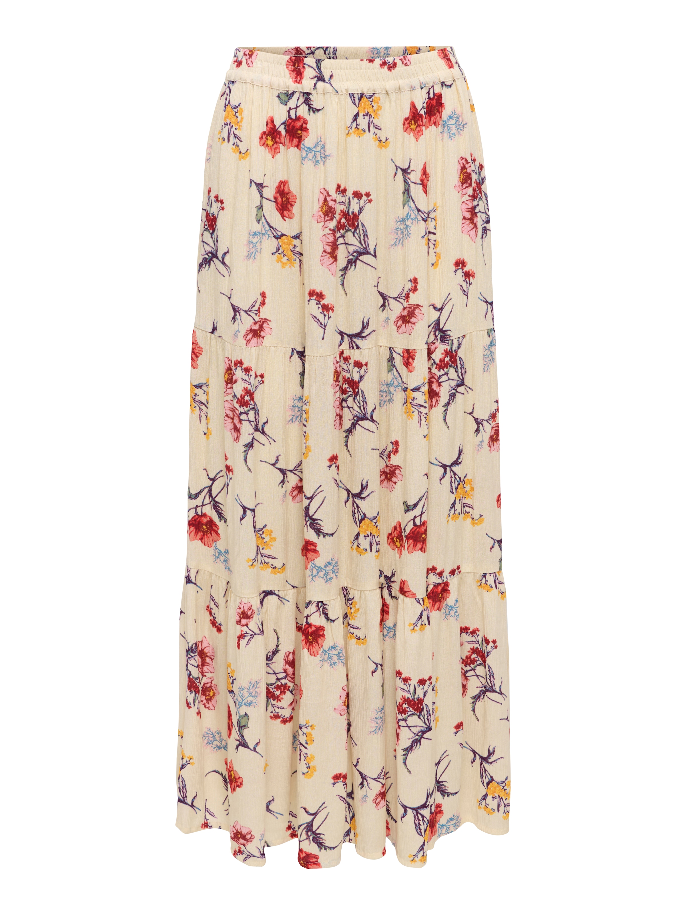ONLY Maxirock »ONLLUNA LONG SKIRT WVN« Viskose