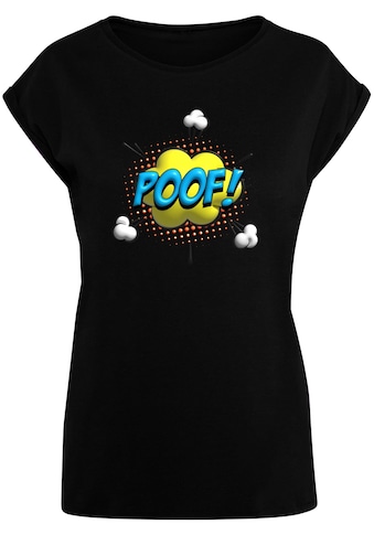 T-Shirt »Merchcode Damen Ladies POOF Comic Extended Shoulder Tee«, (1 tlg.)