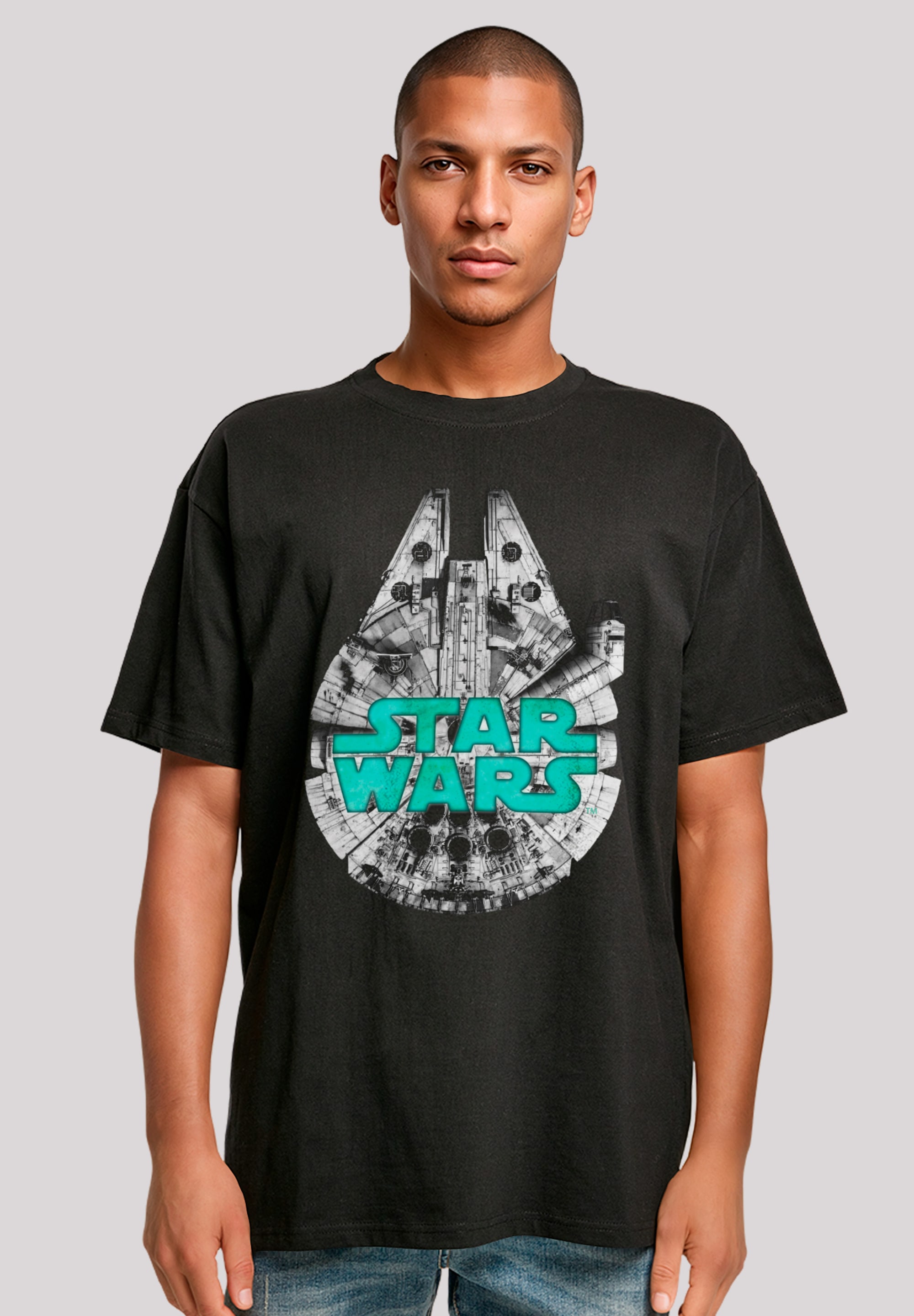 F4NT4STIC T-Shirt "Star Wars Millennium Falke Grün", Premium Qualität günstig online kaufen