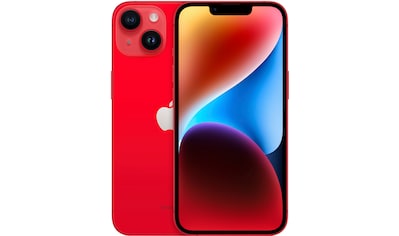 Smartphone »iPhone 14 128GB«, red, 15,4 cm/6,1 Zoll, 128 GB Speicherplatz, 12 MP Kamera