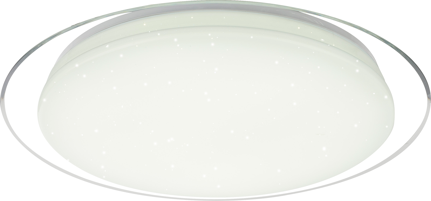 GLOBO LIGHTING LED Deckenleuchte »OPTIMA«, Leuchtmittel LED-Modul | LED fest integriert, Deckenlampe/rund/Wohnzimmer/Schlafzimmer/elegant