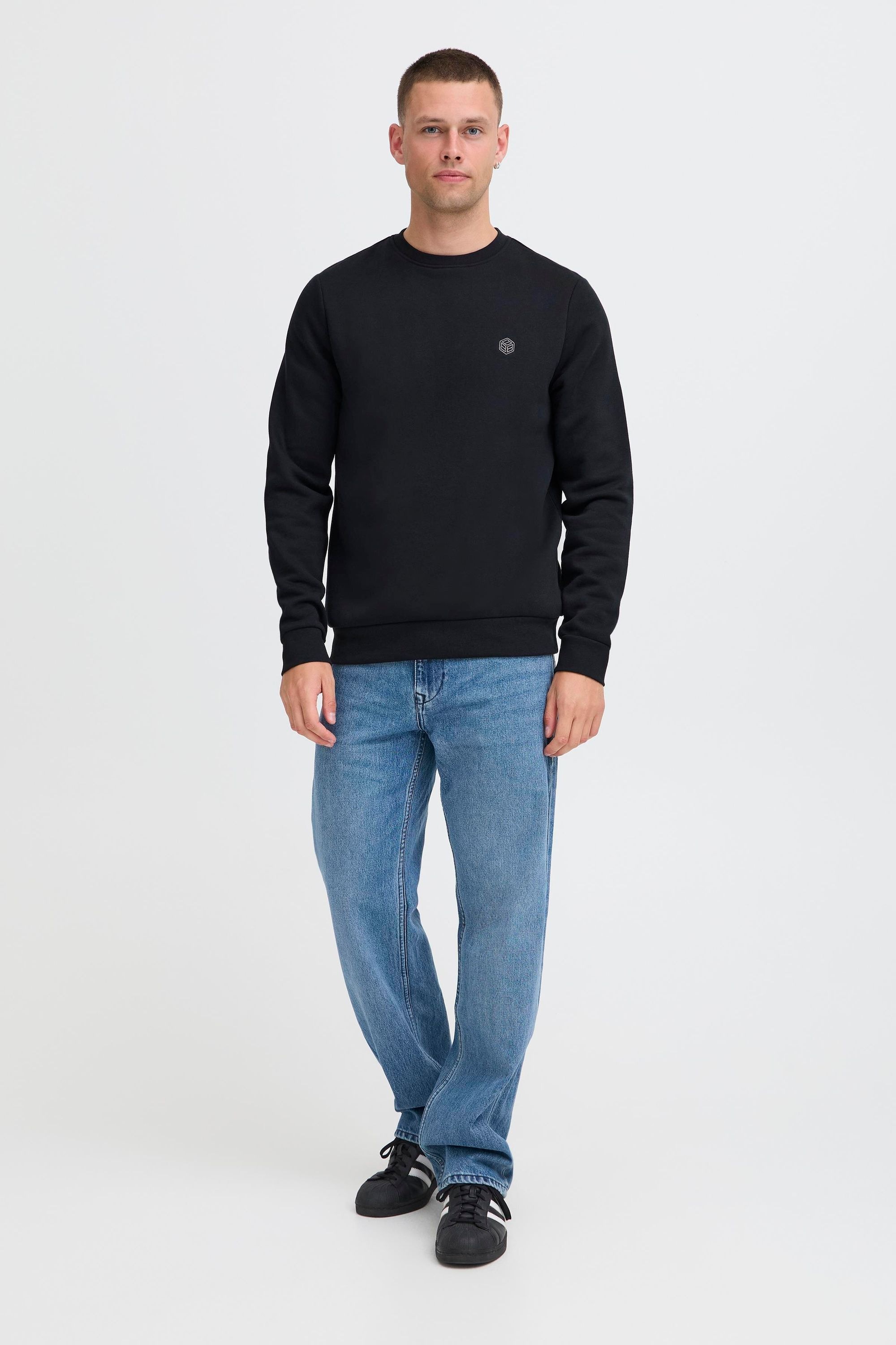 Thumbnail - Blend Rundhalspullover "BHTony" Lässiger Sweatpullover mit Stickerei