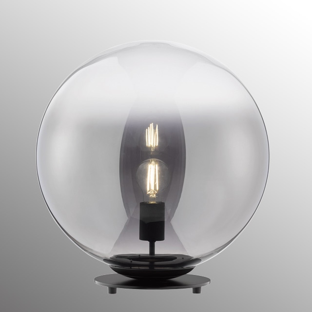 Ø Rauchglas WOHNEN-Kollektion | »Mirror«, Tischleuchte SCHÖNER BAUR 40 Tischlampe cm