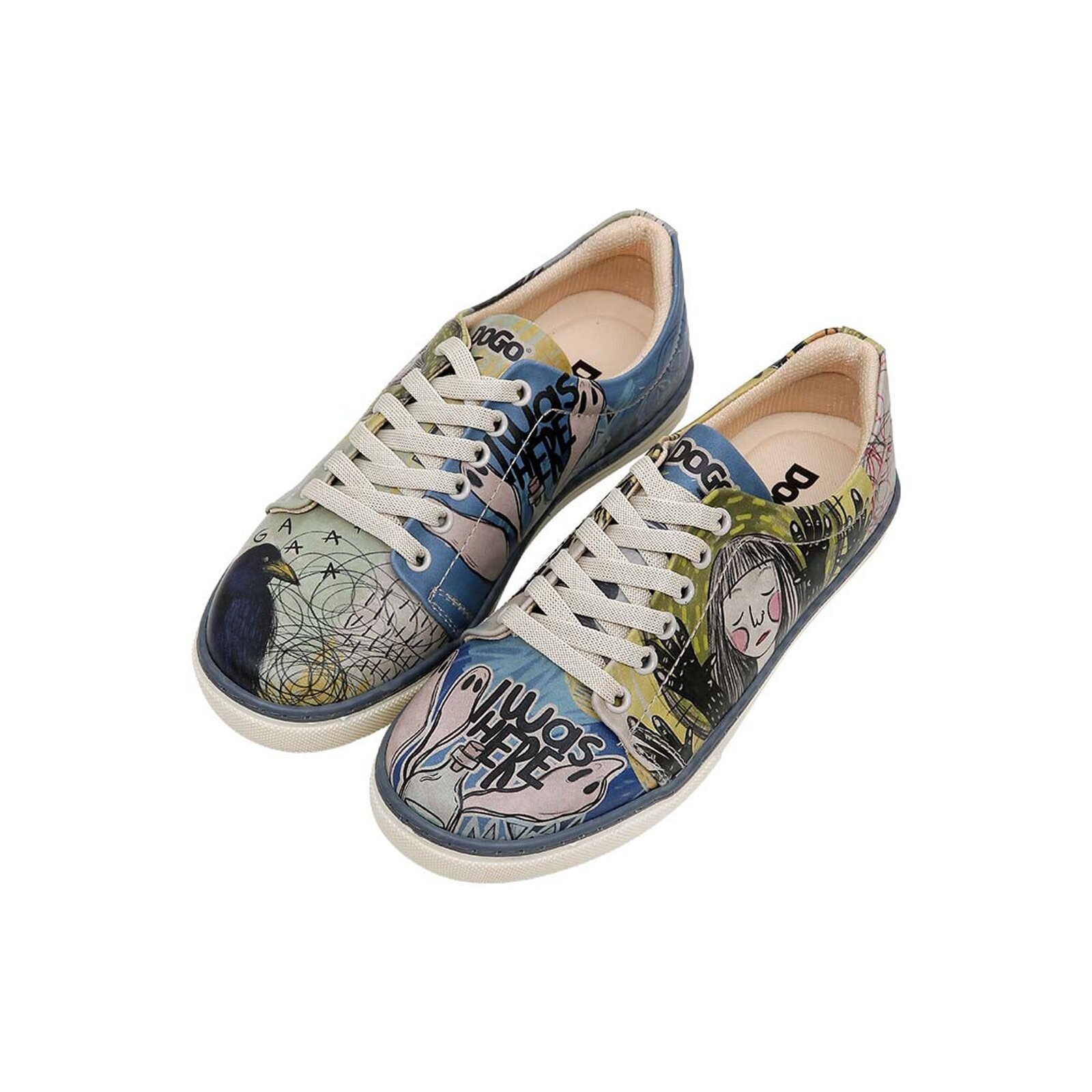 DOGO Sneaker "Sneaker I Was Here Damen Sneaker / Female", Vegan günstig online kaufen