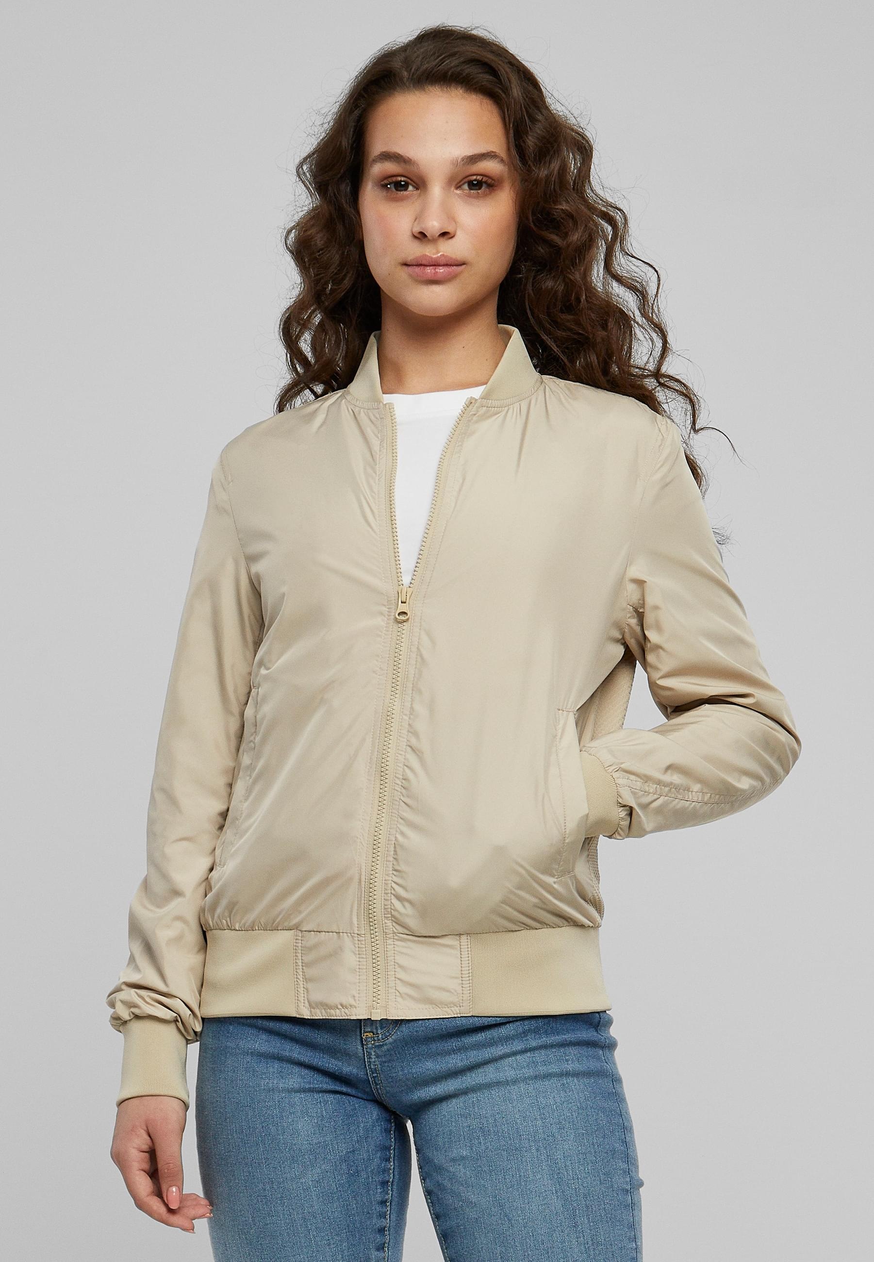 URBAN CLASSICS Allwetterjacke »Urban Classics Damen Ladies Light Bomber Jacket«, (1 St.), ohne Kapuze