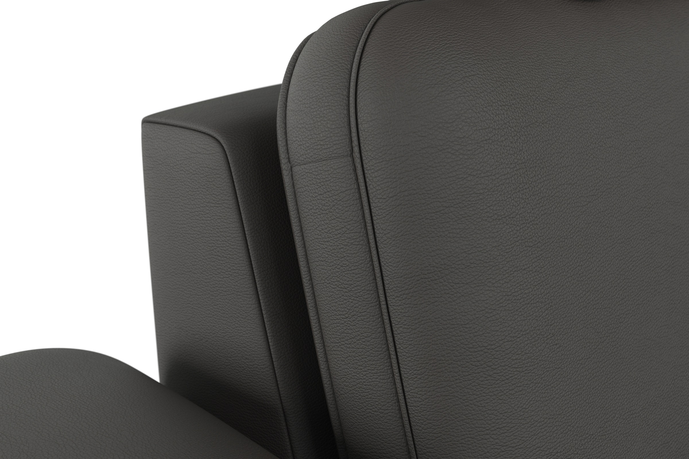sit&more Ecksofa »Bendigo L-Form«, inklusive Sitztiefenverstellung, Bodenfreiheit 12 cm, in 2 Fußfarben