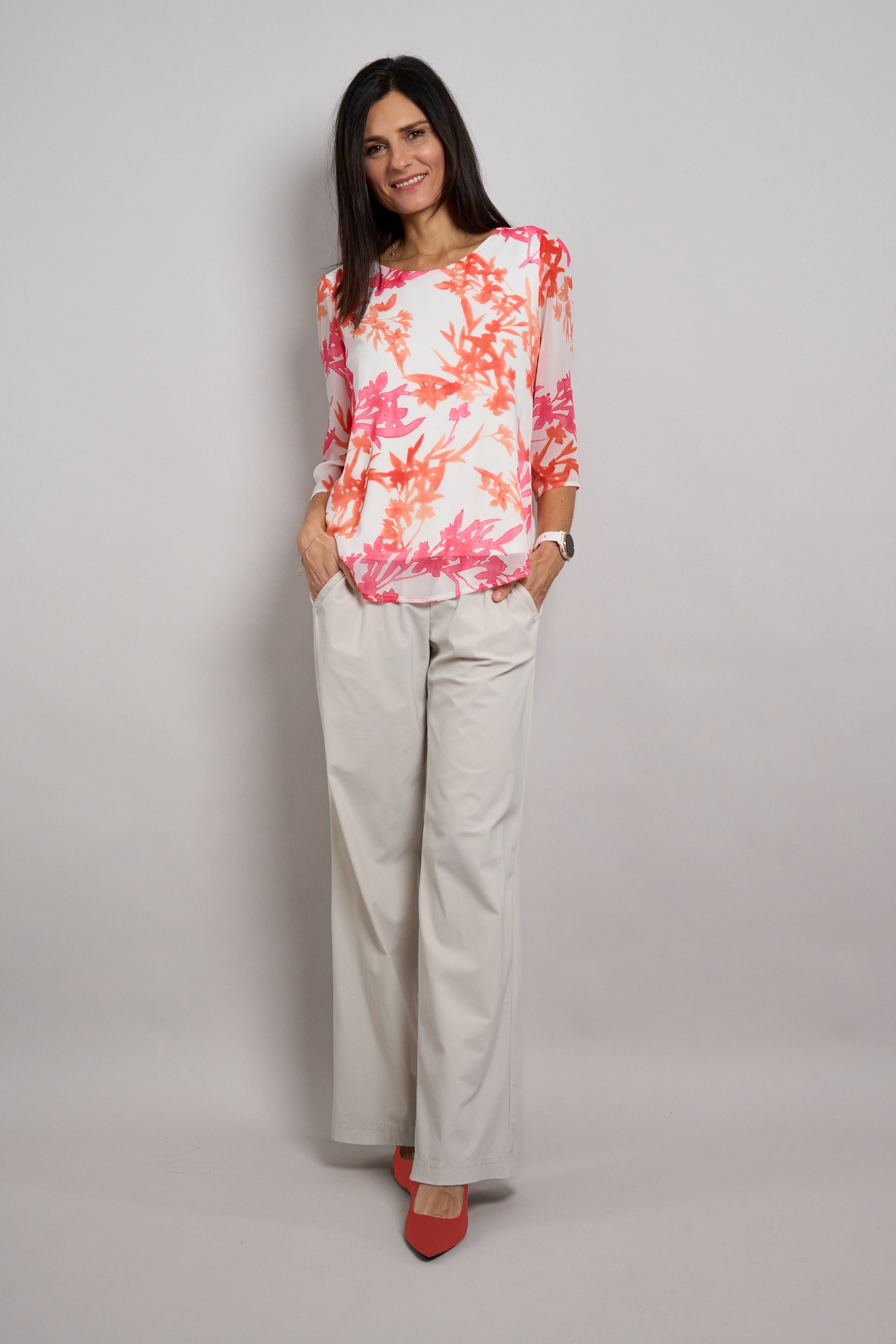 Seidel Moden Druckbluse mit floralem Muster - MADE IN GERMANY günstig online kaufen