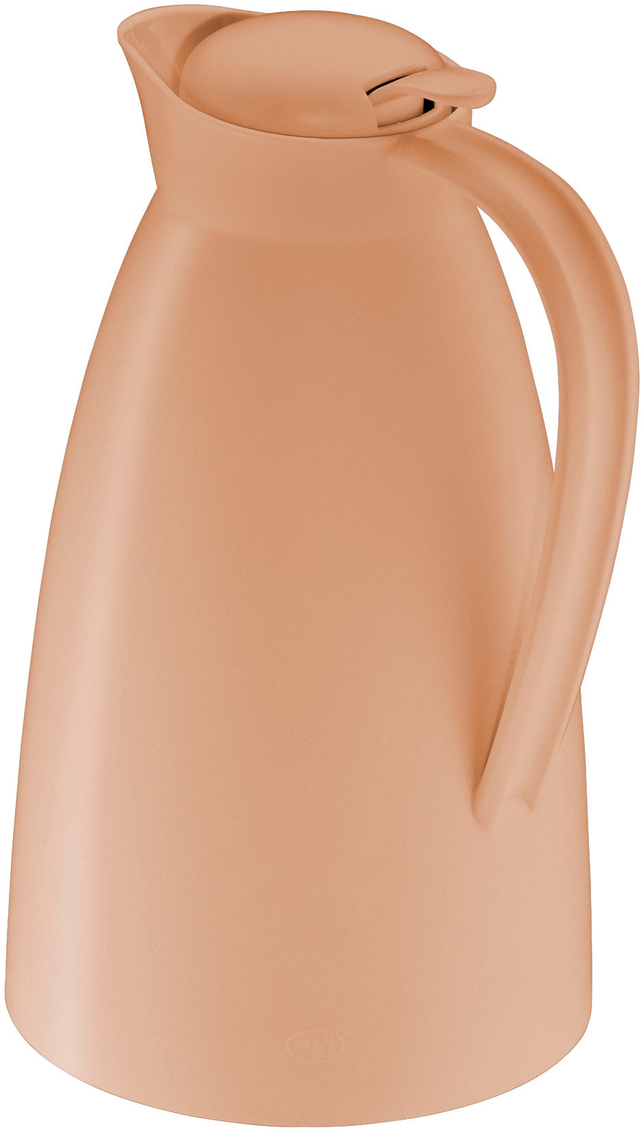 Alfi Isolierkanne »ECO, mit Hartglaseinsatz« 1 l 1 Stk. tlg. 12h heiß & 24h kalt, Drehverschluss mit bequemem Druckknopf