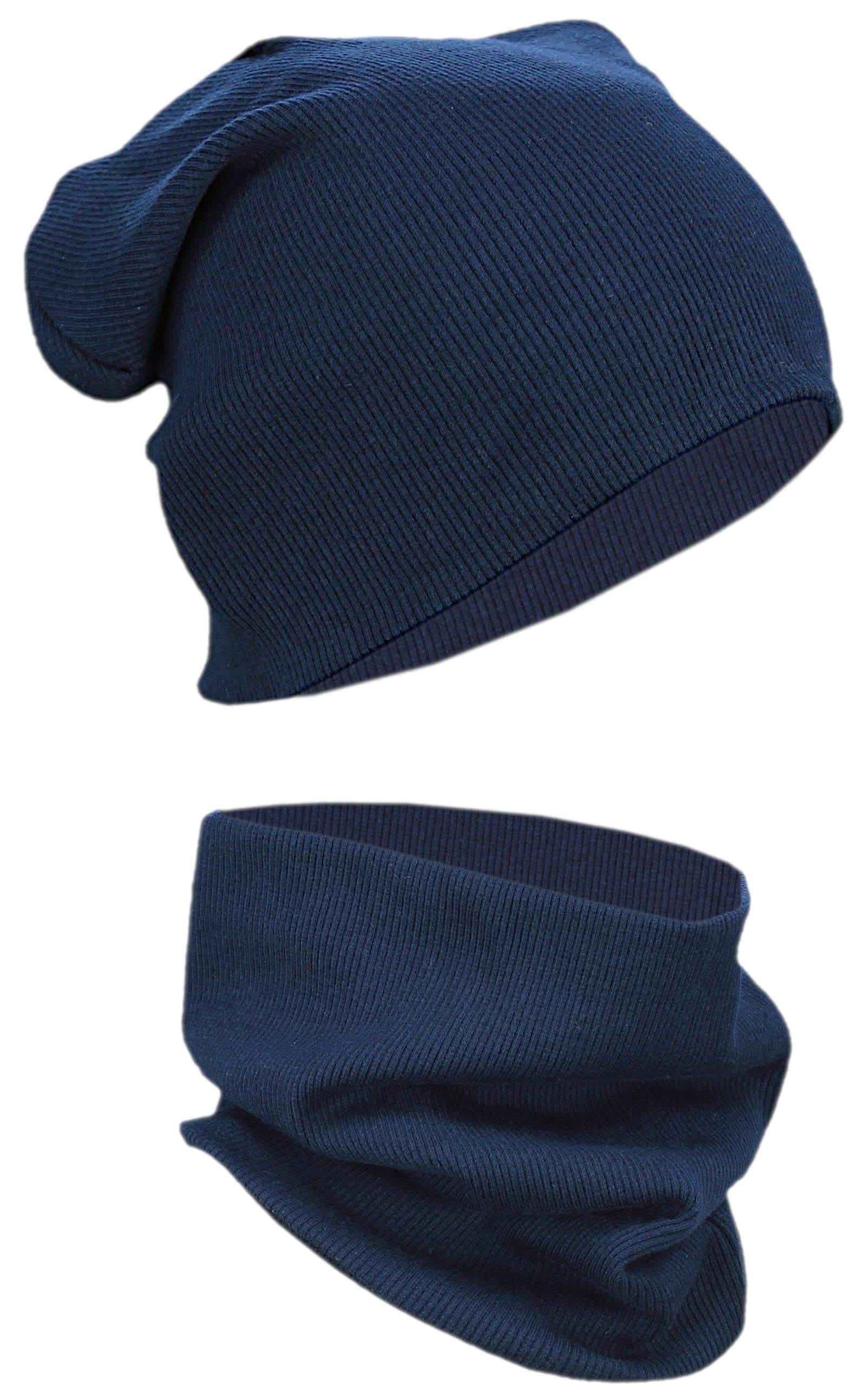 ALKATO Beanie "Mütze Alkato Unisex Beanie Mütze und Schal Set Uni"