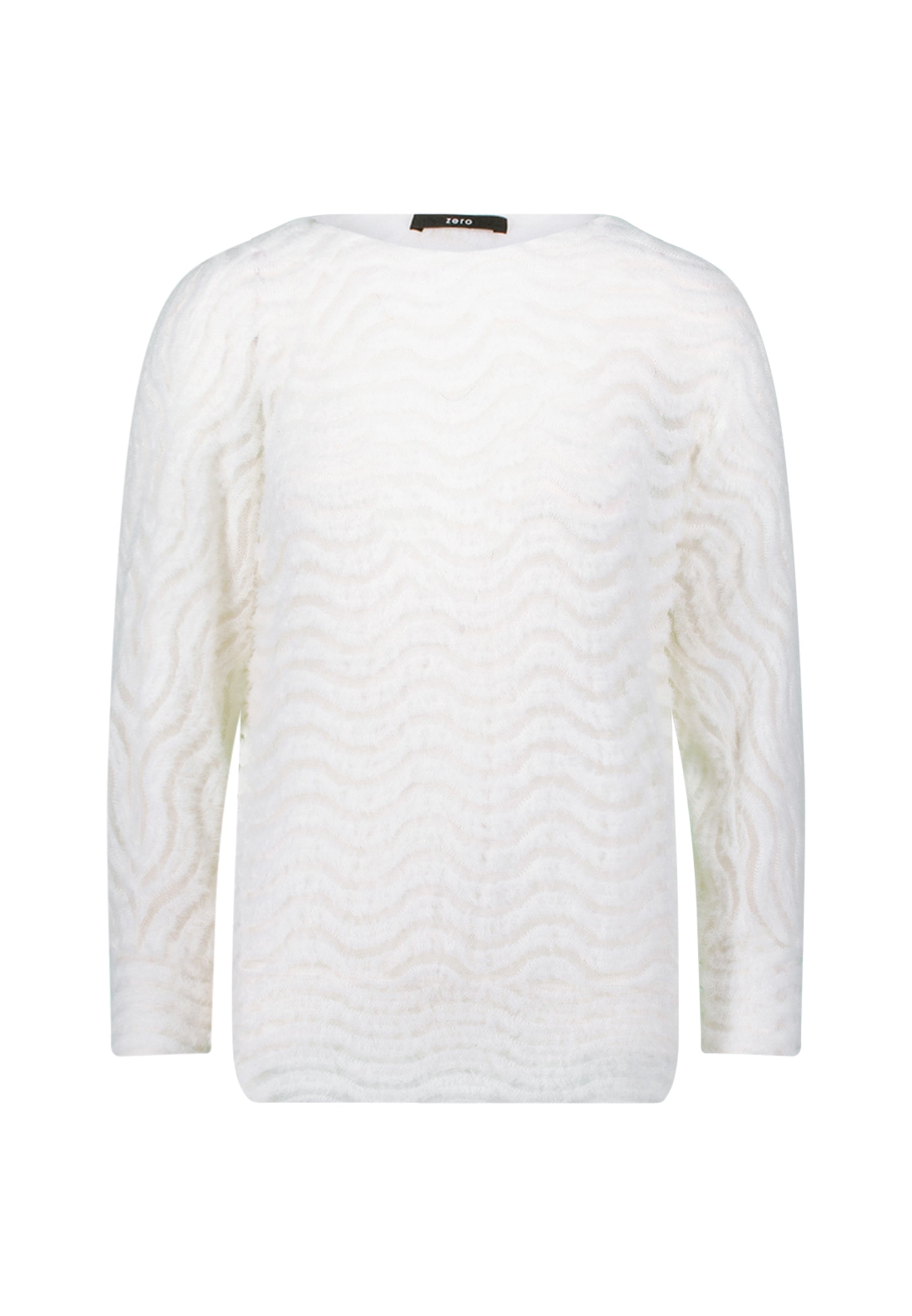 Zero Sweatshirt »Damen mit Wellenmuster«, weiteres Detail
