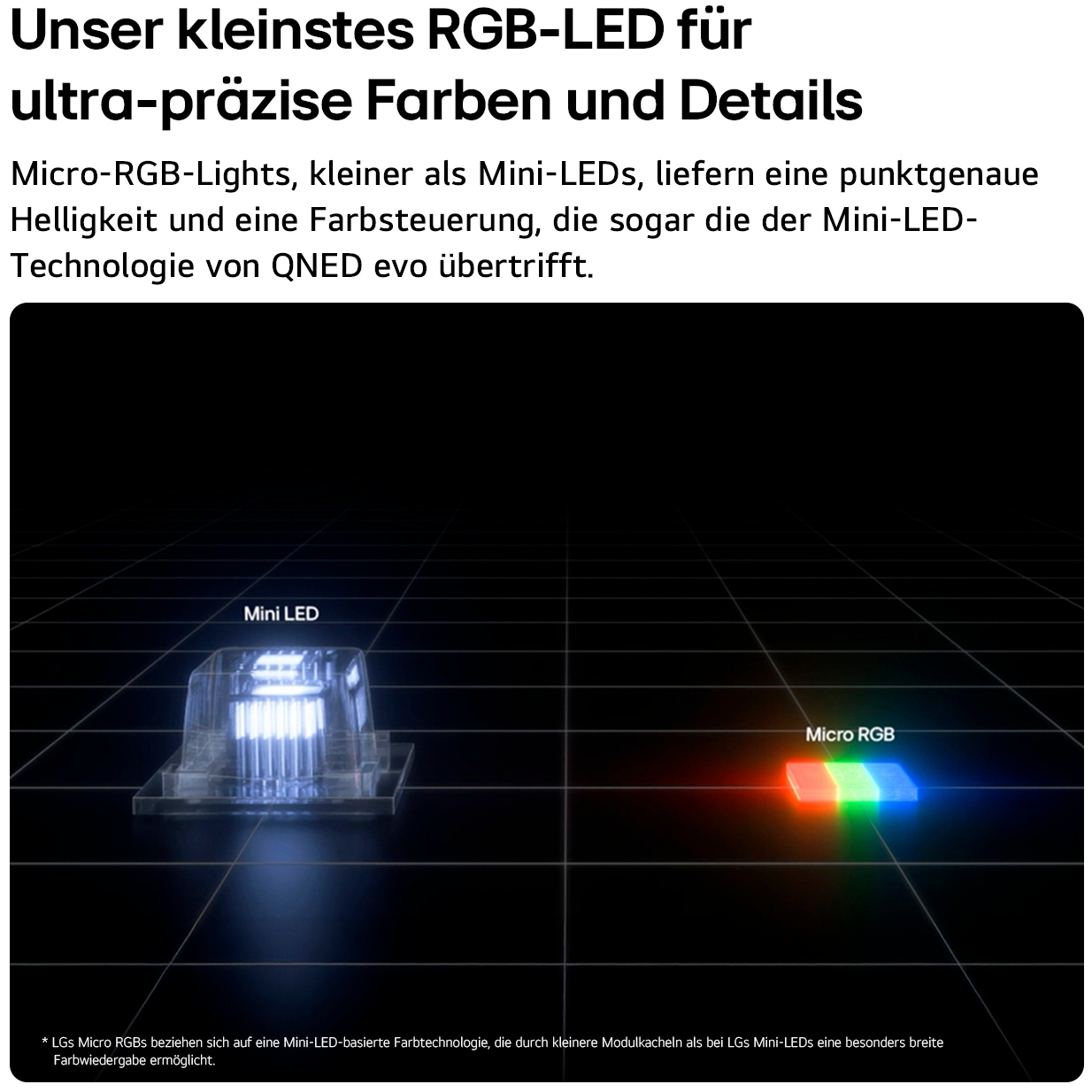LG LCD-LED Fernseher »100MRGB96B9« 253 cm/100 ″ Smart-TV